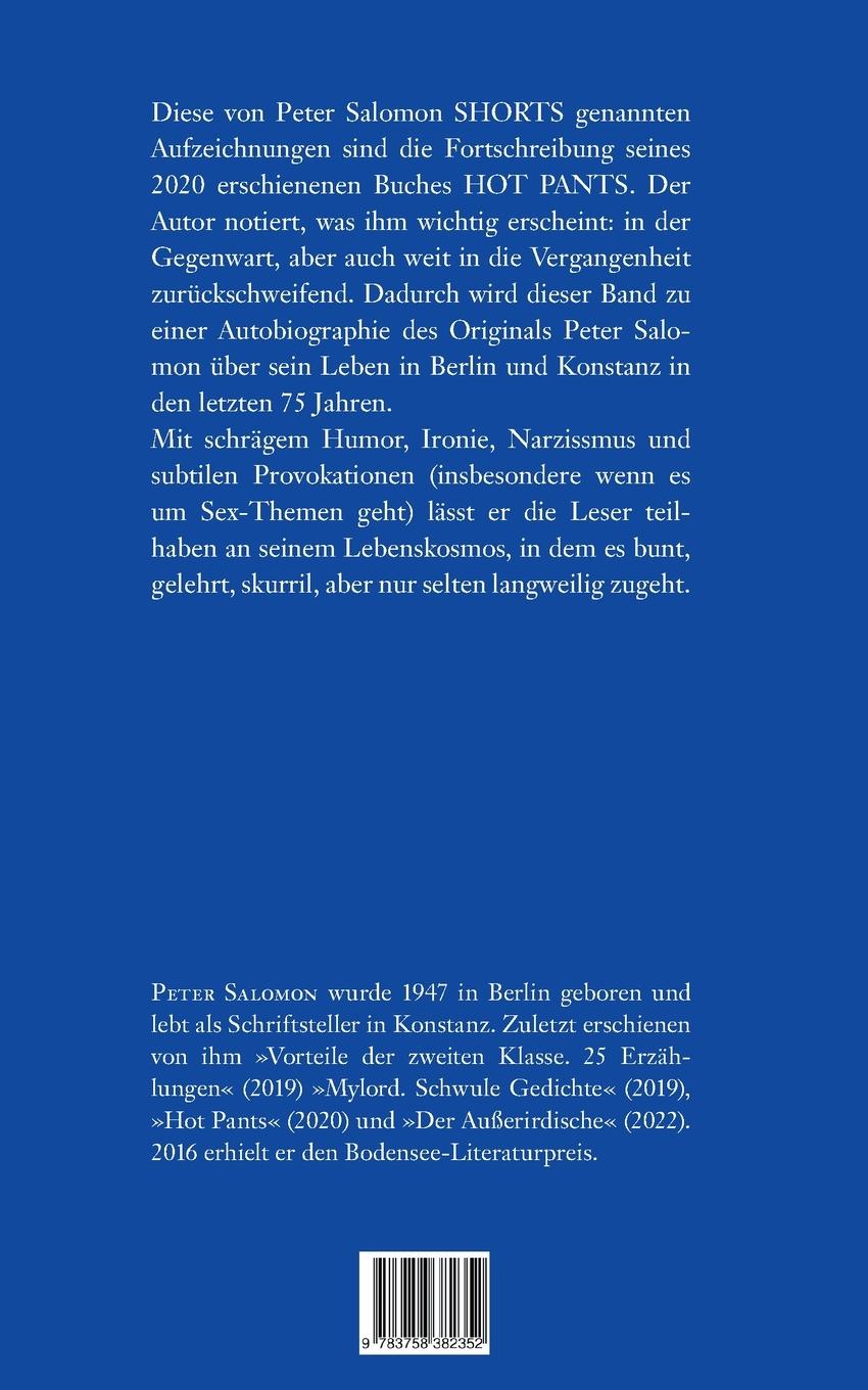 Rückseitencover Shorts