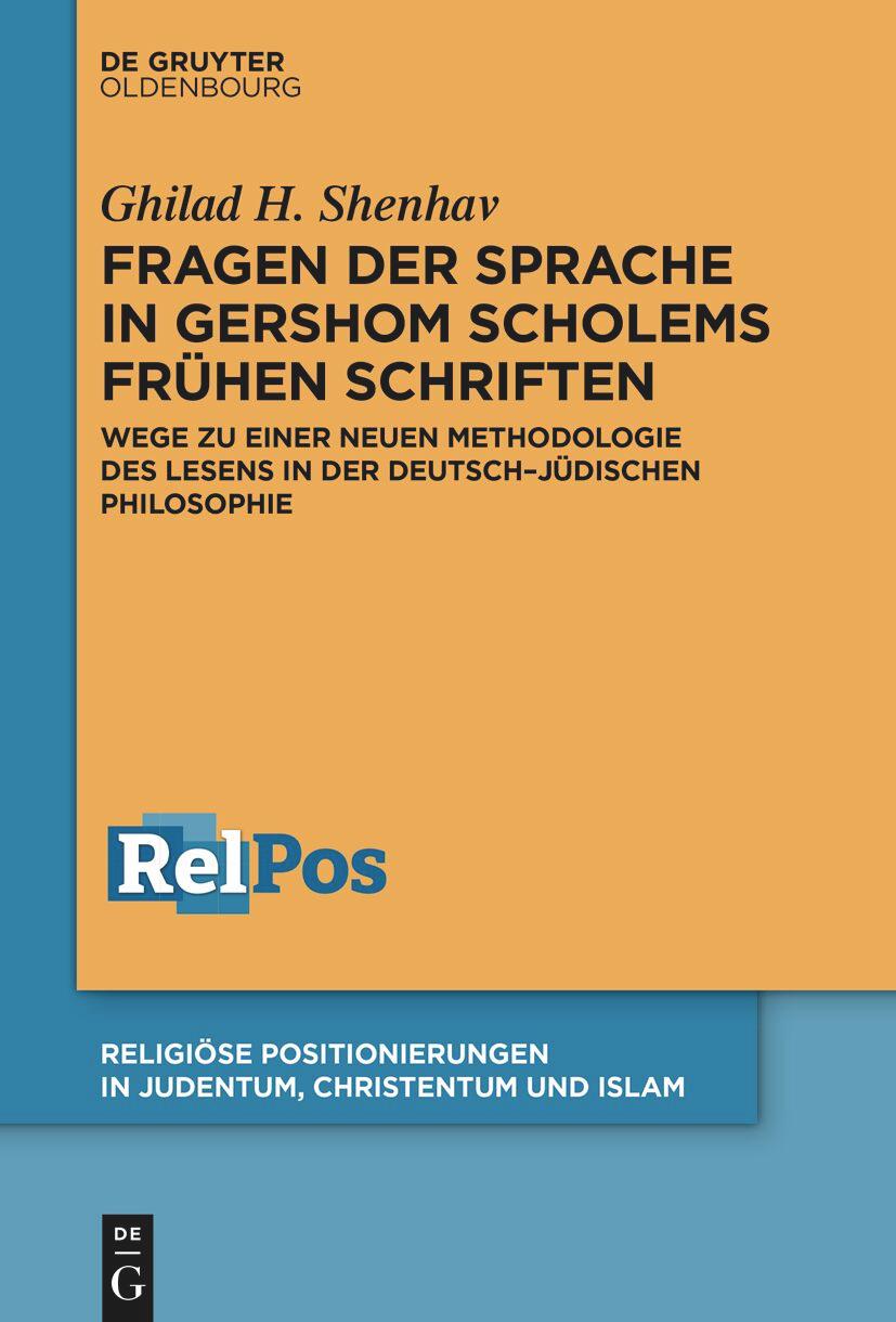 Vorderes Coverbild Fragen der Sprache in Gershom Scholems frühen Schriften