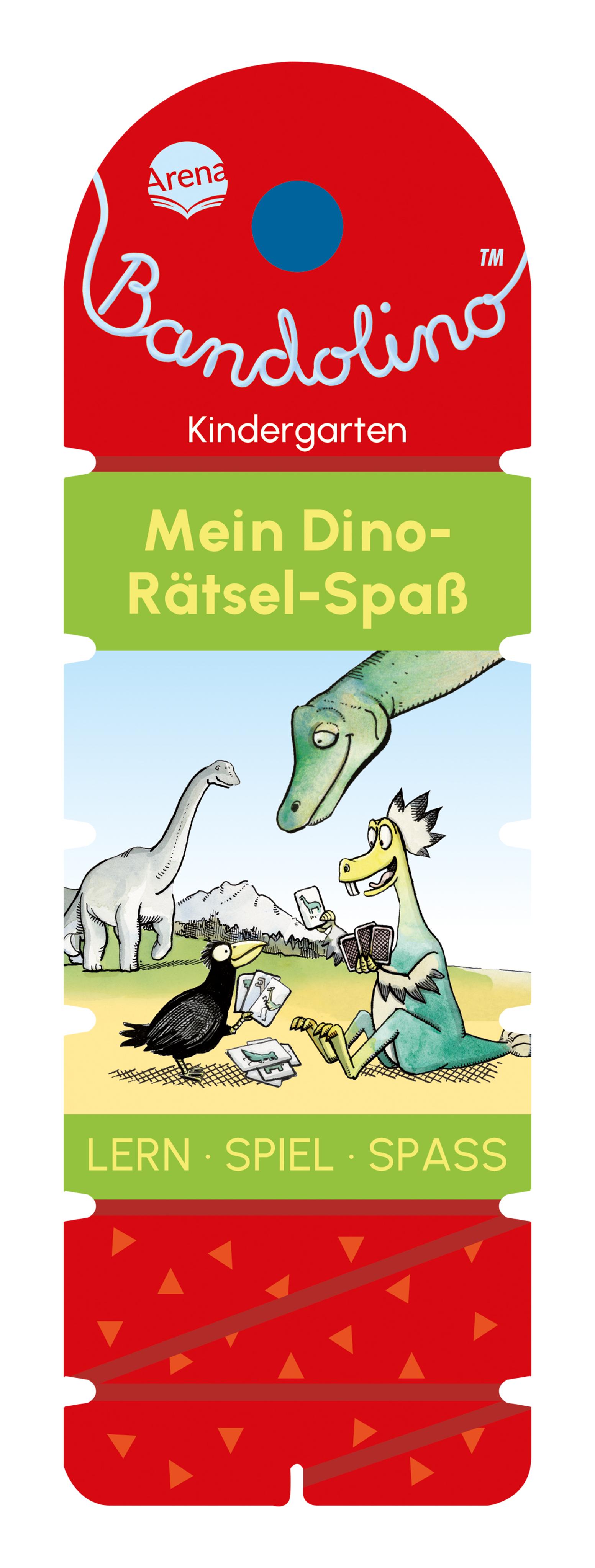 Vorderes Coverbild Bandolino. Mein Dino-Rätsel-Spaß