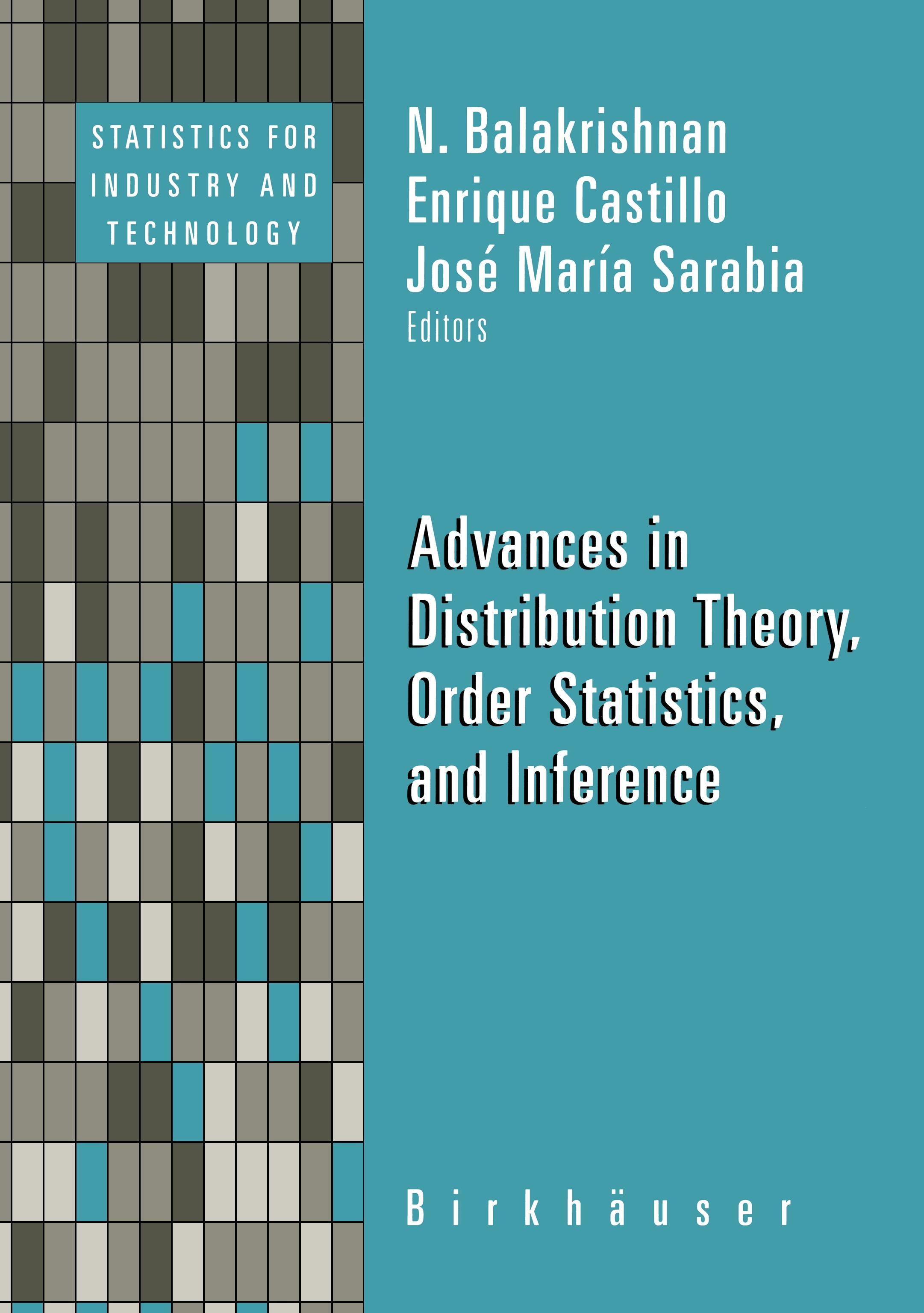Vorderes Coverbild Advances in Distribution Theory, Order Statistics, and Inference