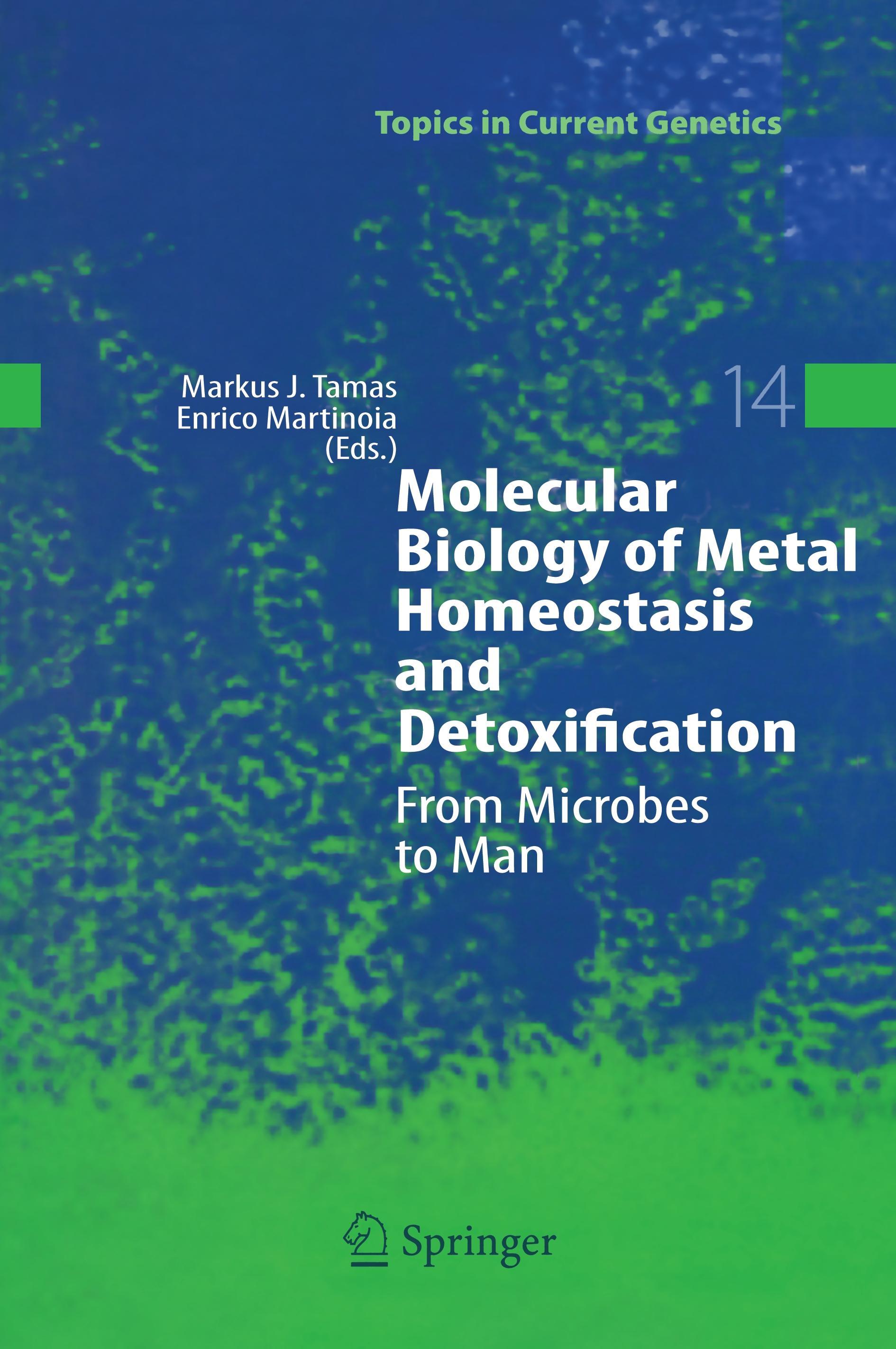 Vorderes Coverbild Molecular Biology of Metal Homeostasis and Detoxification