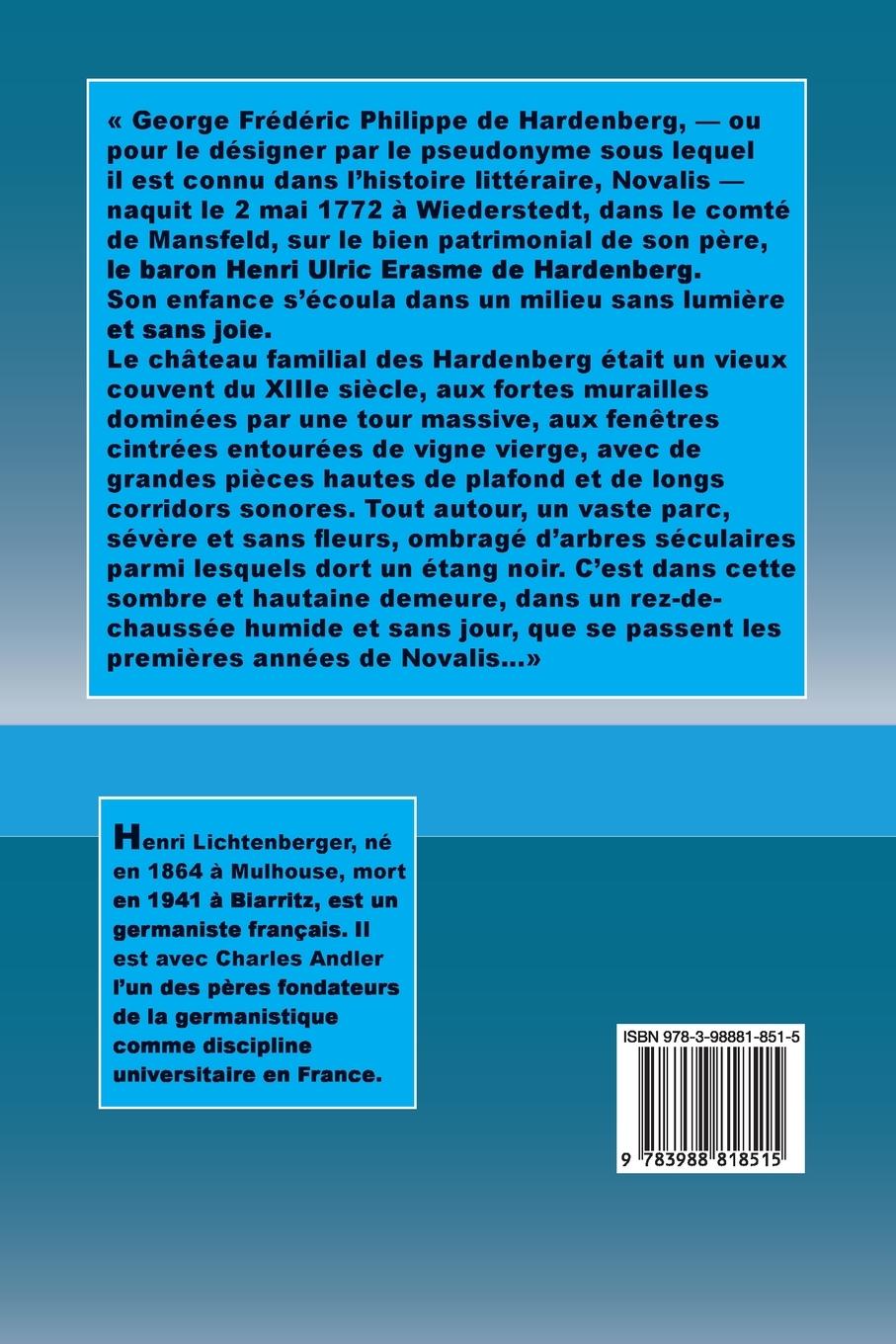 Rückseitencover Novalis