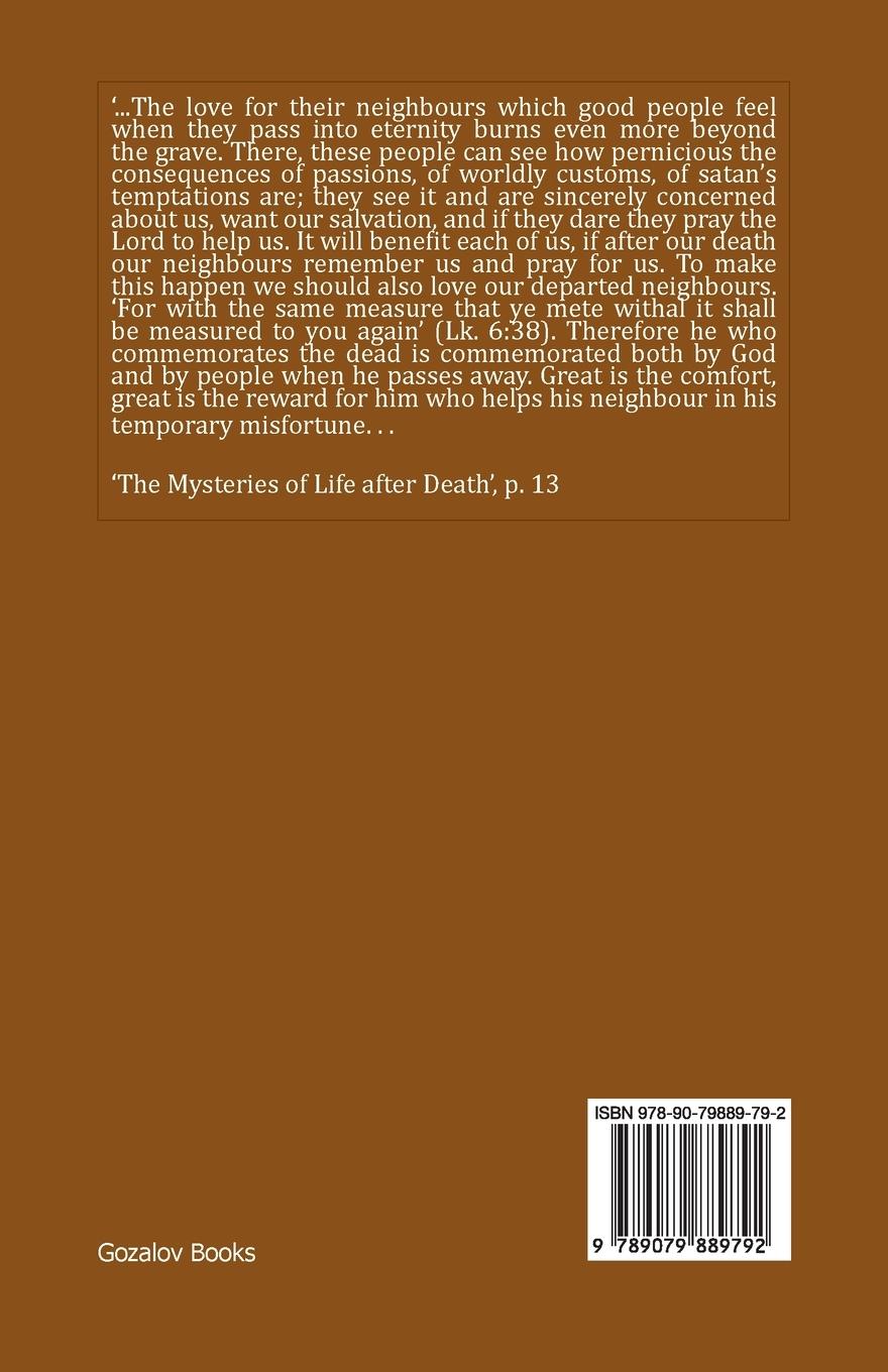 Rückseitencover The Mysteries of Life after Death