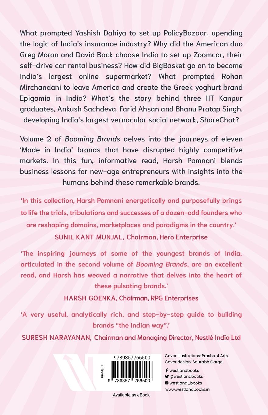 Rückseitencover Booming Brands