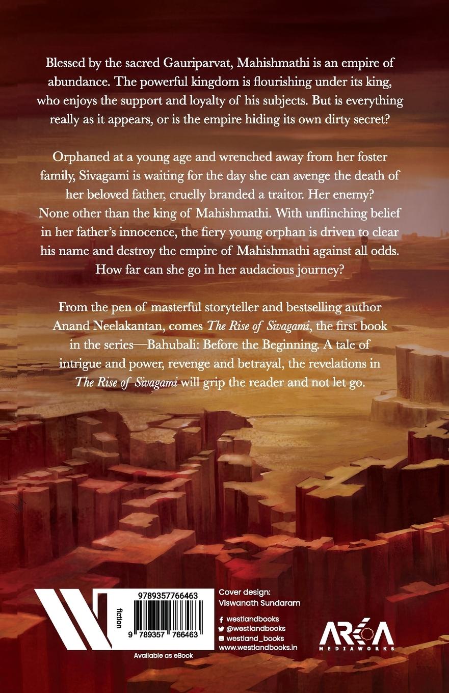 Rückseitencover The Rise of Sivagami (Bahubali