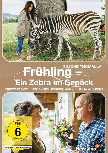Vorderes Coverbild Frühling - Ein Zebra im Gepäck