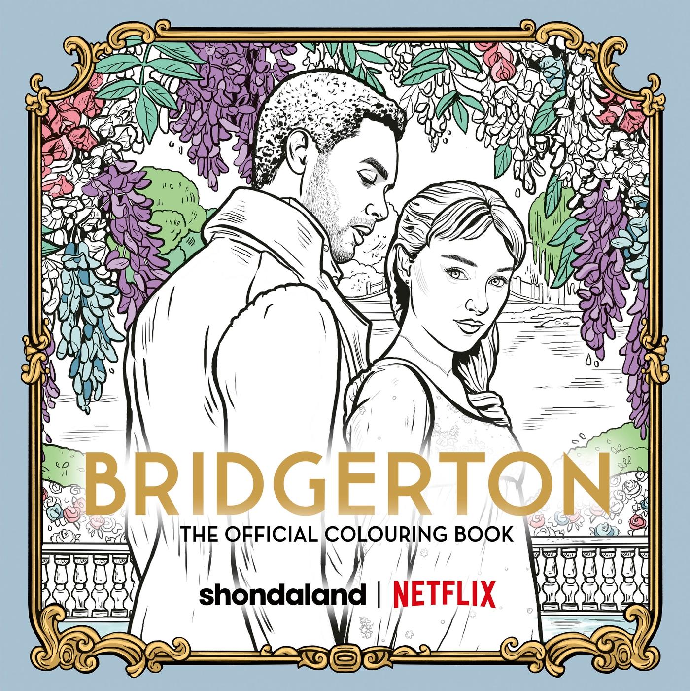 Vorderes Coverbild Bridgerton: The Official Colouring Book