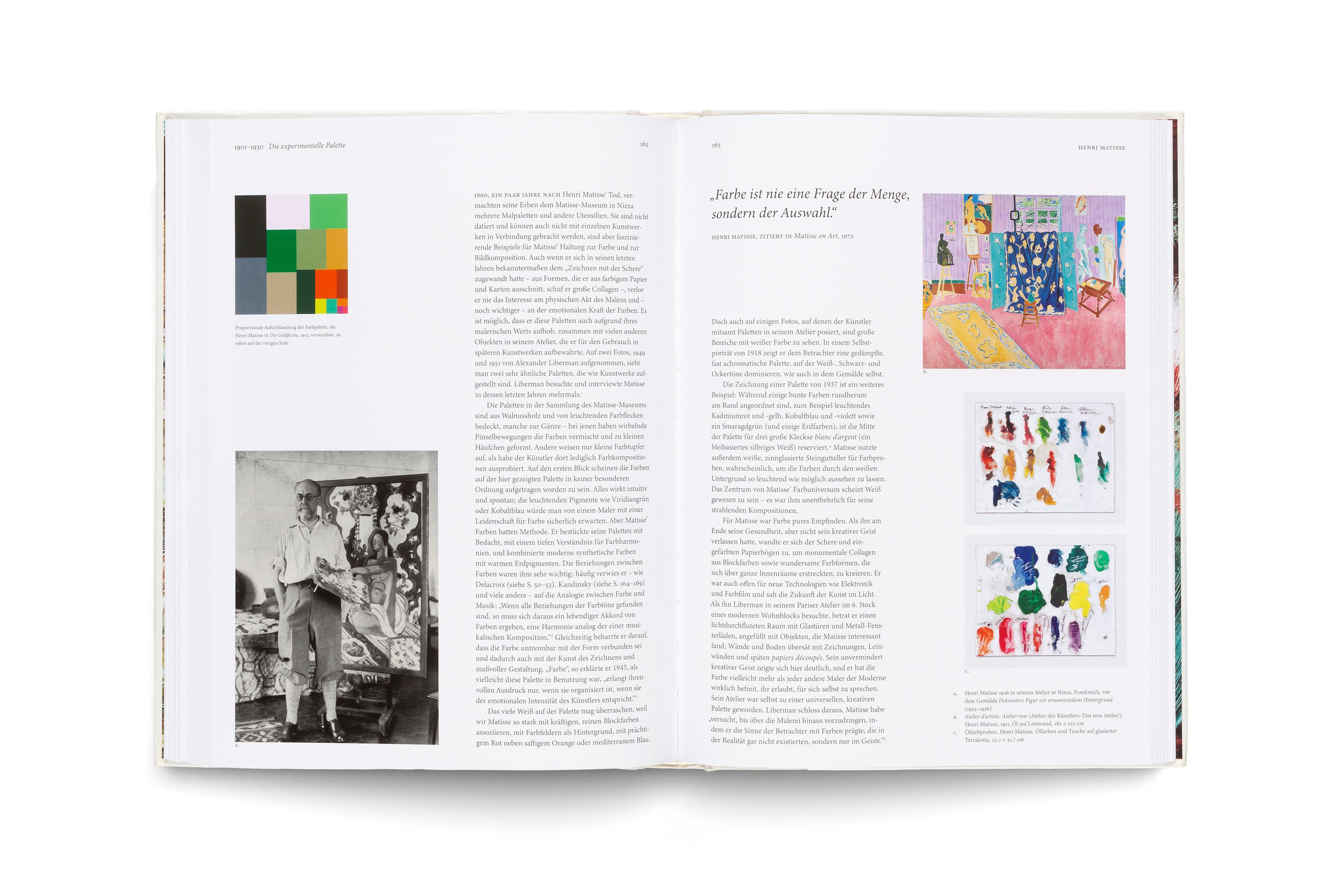 Beispielinhalt (Bild) Die Farben der Kunst - Malpaletten aus fünf Jahrhunderten. Kunst verstehen: Farben, ihre Bedeutung und ihre Wirkung im Entstehungsprozess der Malerei. Maltechniken und ihre Geschichte