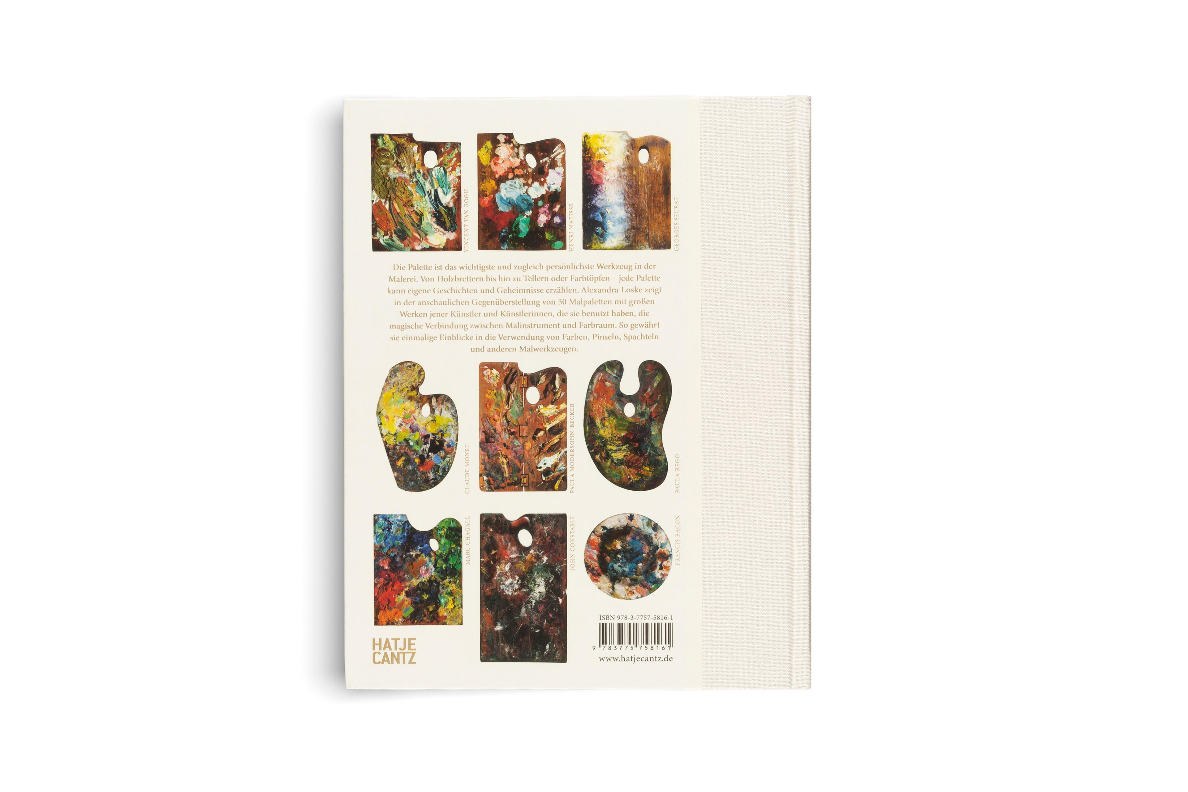 Beispielinhalt (Bild) Die Farben der Kunst - Malpaletten aus fünf Jahrhunderten. Kunst verstehen: Farben, ihre Bedeutung und ihre Wirkung im Entstehungsprozess der Malerei. Maltechniken und ihre Geschichte