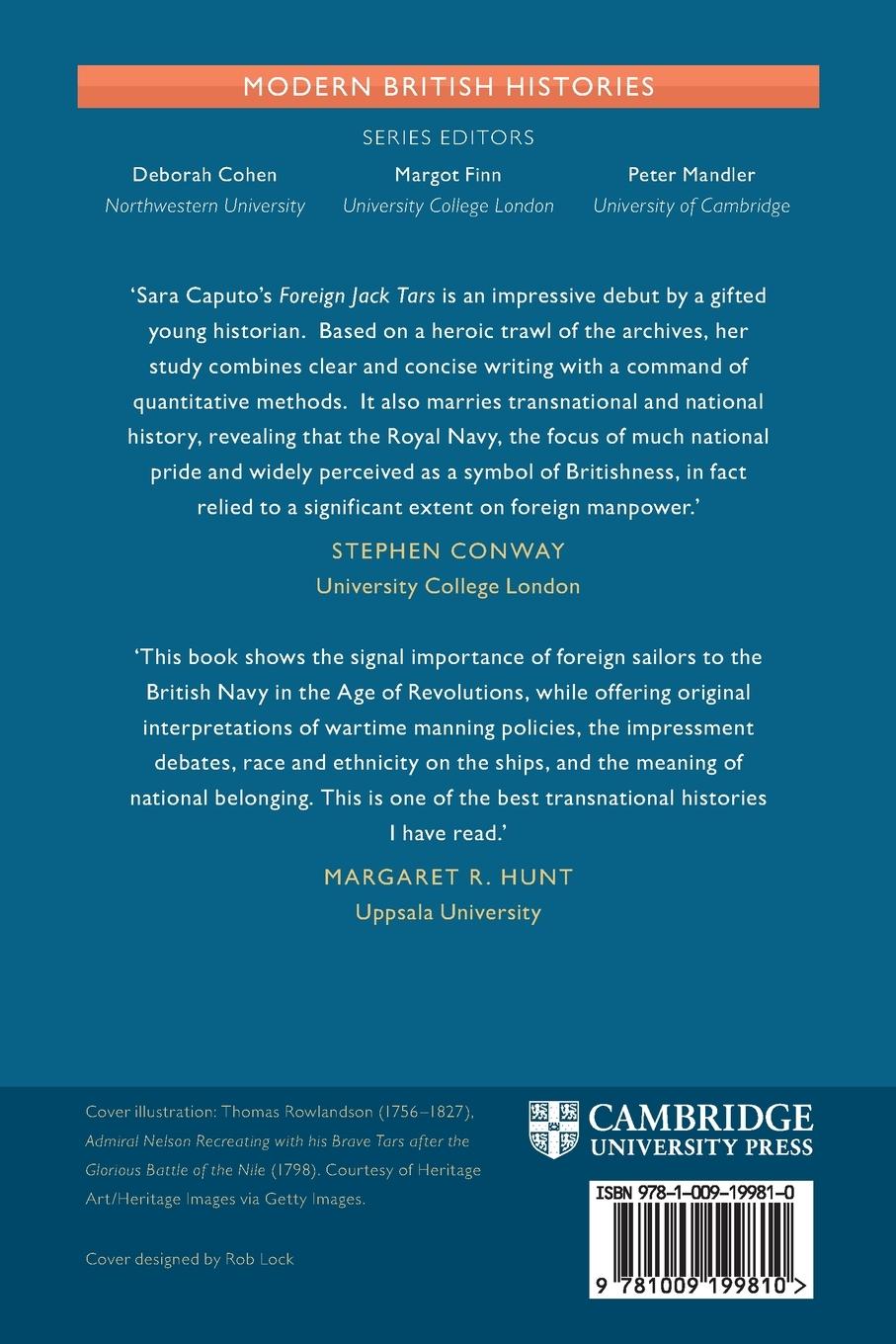 Rückseitencover Foreign Jack Tars