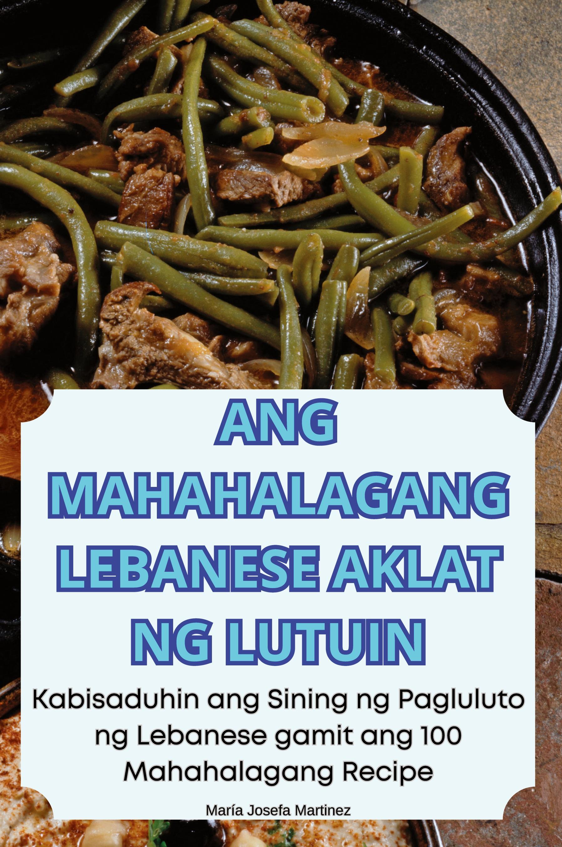Vorderes Coverbild ANG MAHAHALAGANG LEBANESE AKLAT NG LUTUIN