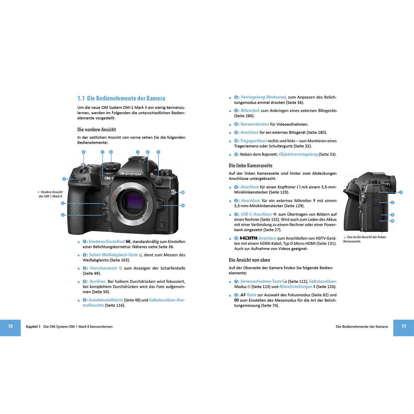 Beispielinhalt (Bild) OM System OM-1 Mark II: Das umfangreiche Praxisbuch zu Ihrer Profi-Kamera