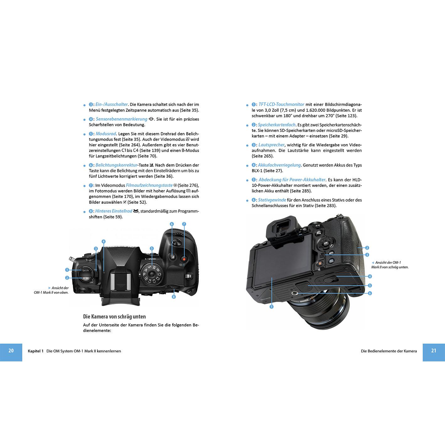 Beispielinhalt (Bild) OM System OM-1 Mark II: Das umfangreiche Praxisbuch zu Ihrer Profi-Kamera