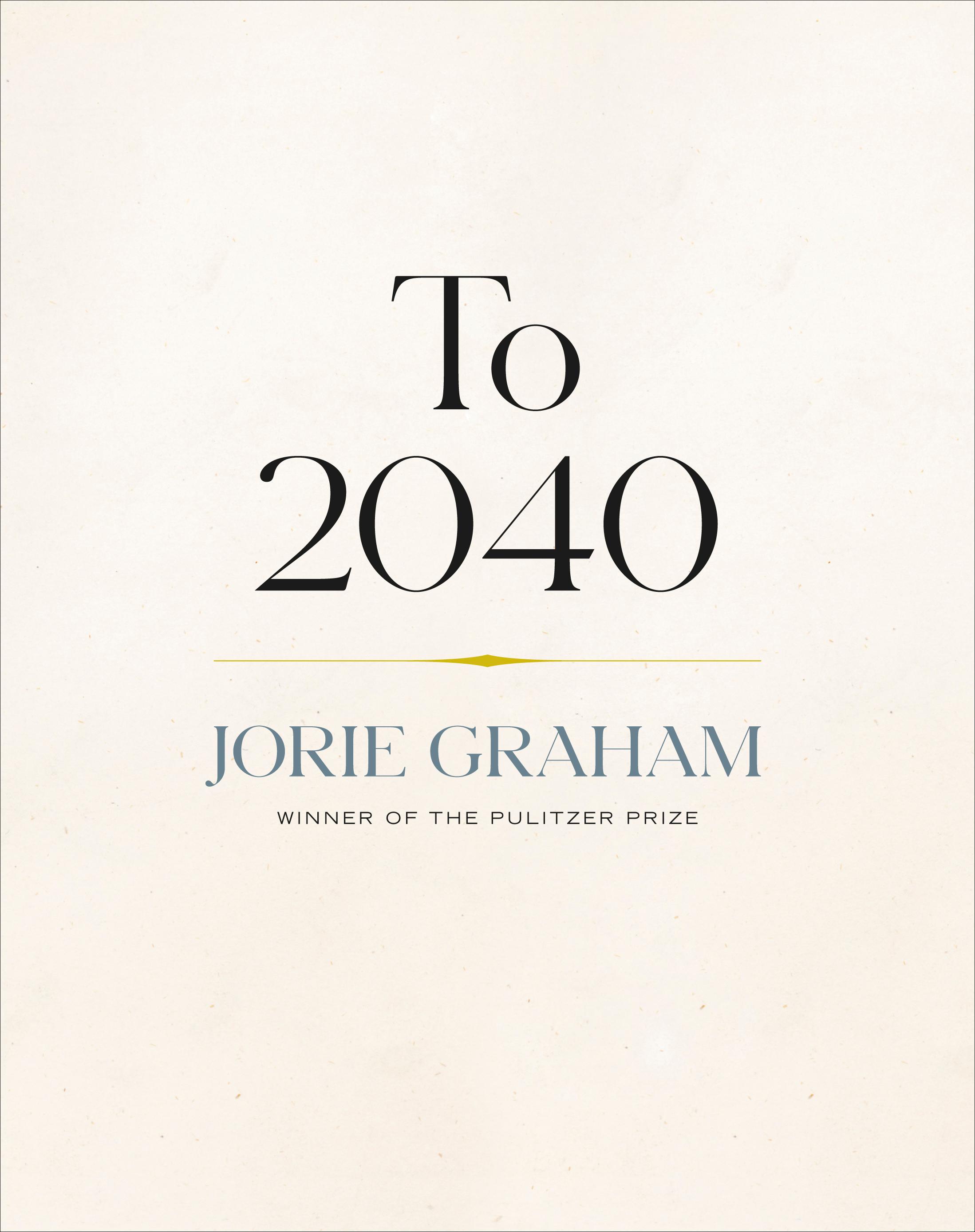 Vorderes Coverbild To 2040