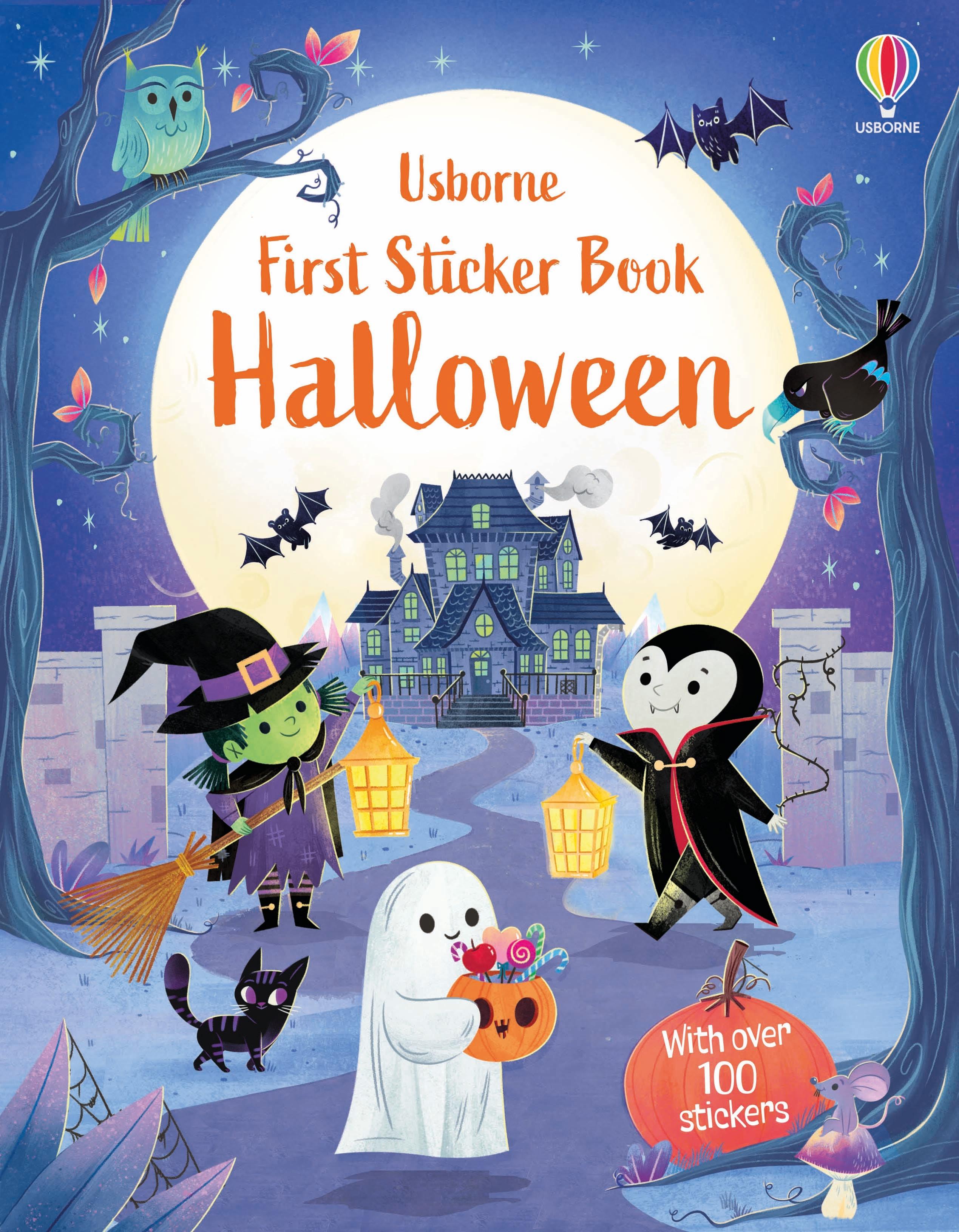 Vorderes Coverbild First Sticker Book Halloween