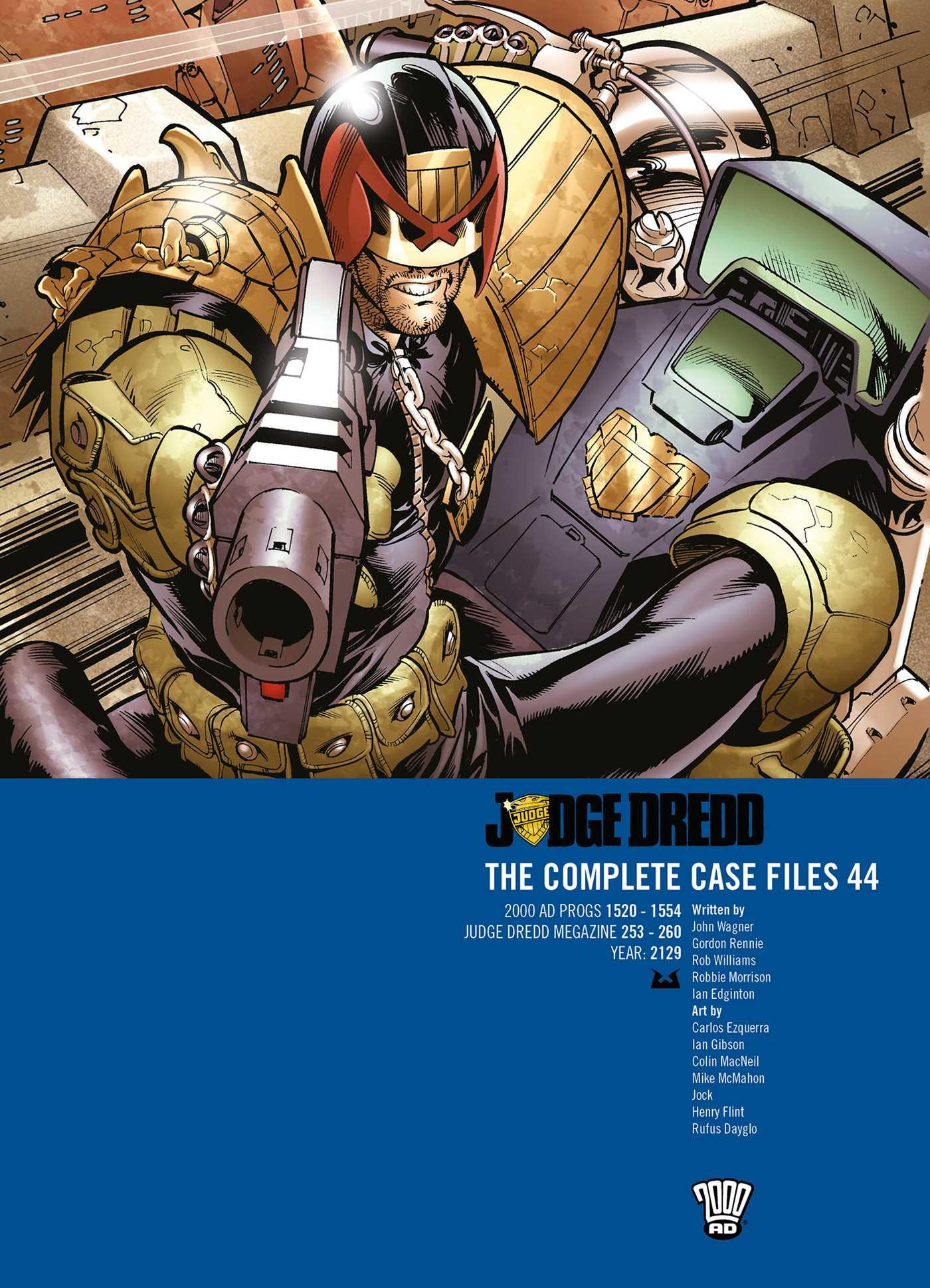 Vorderes Coverbild Judge Dredd: The Complete Case Files 44
