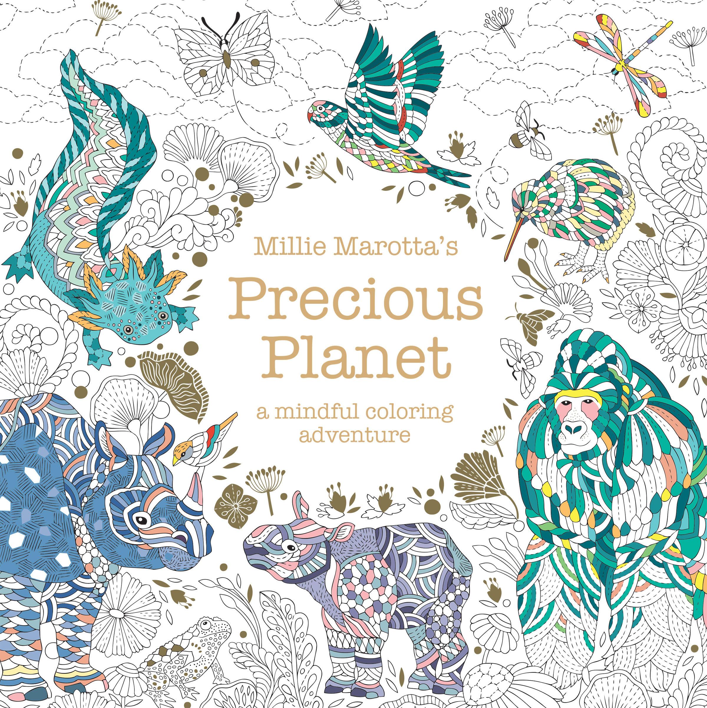 Vorderes Coverbild Millie Marotta's Precious Planet