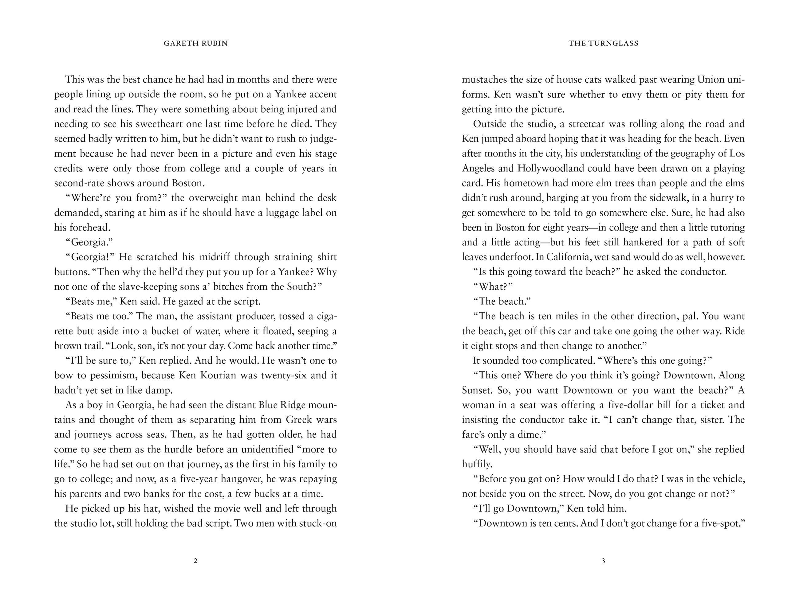 Beispielinhalt (Bild) The Turnglass