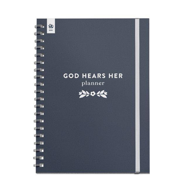 Vorderes Coverbild God Hears Her Undated Weekly Planner