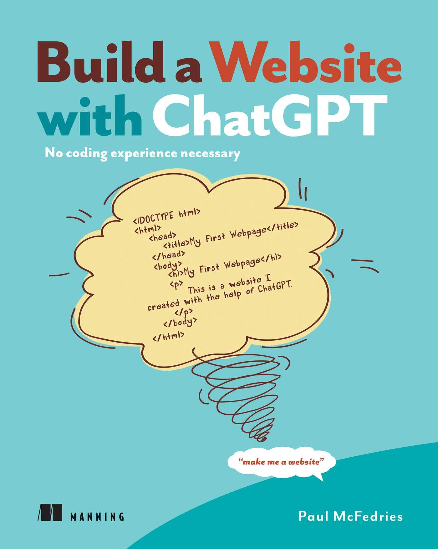 Vorderes Coverbild Build a Website with ChatGPT