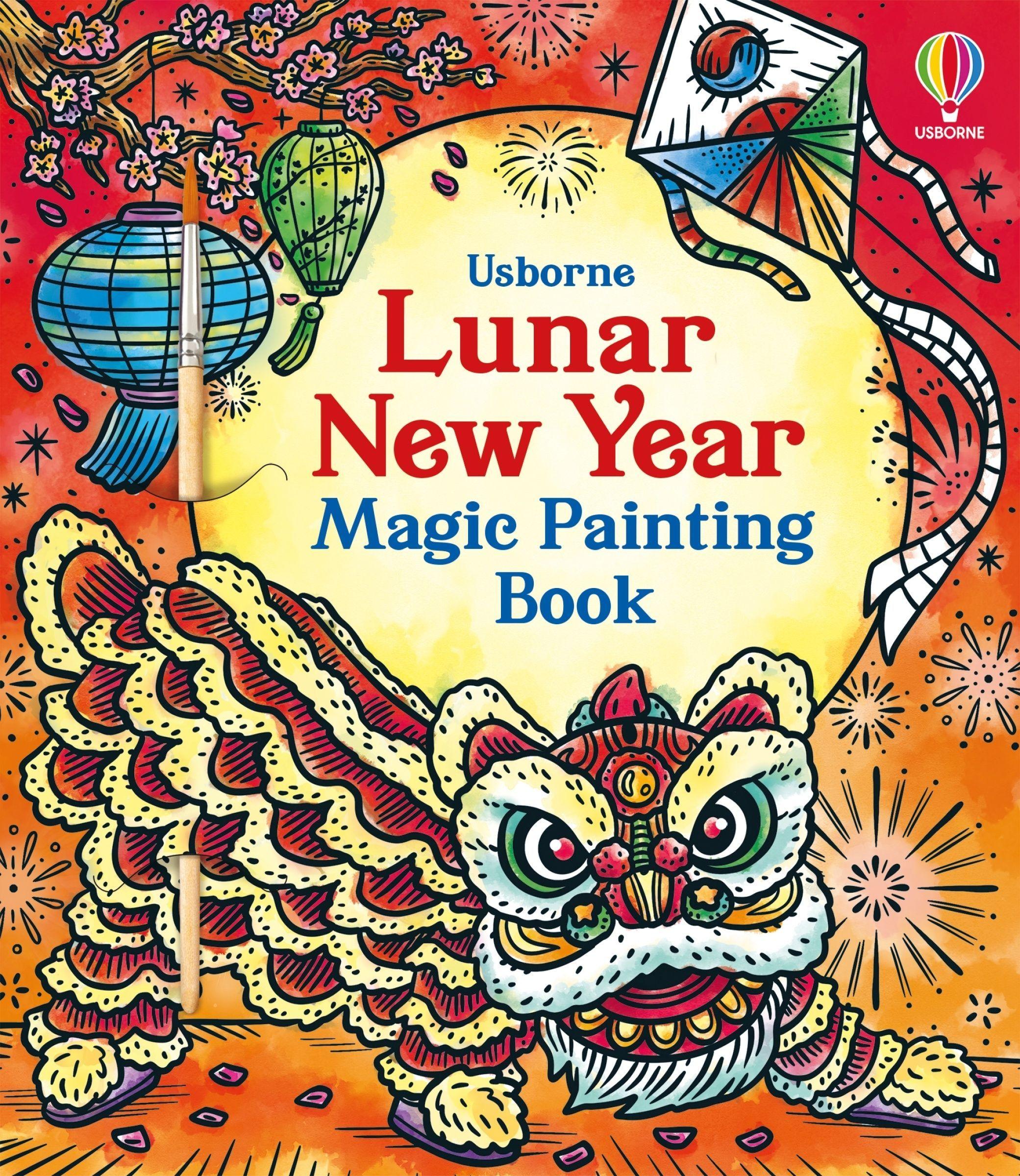 Vorderes Coverbild Lunar New Year Magic Painting Book