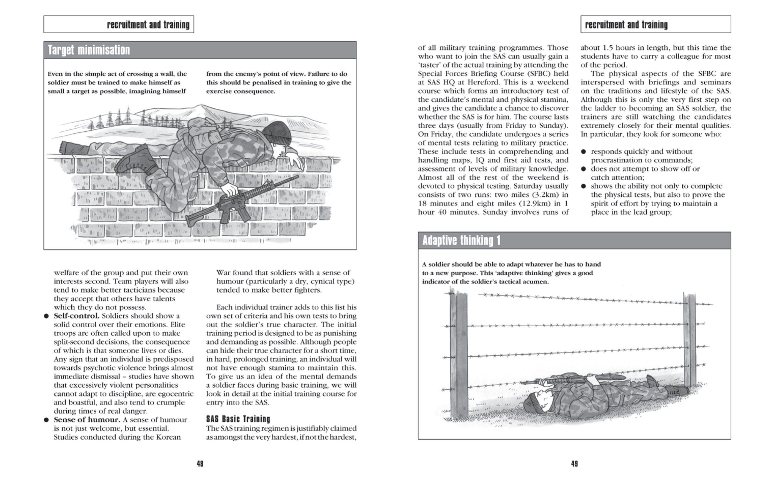 Beispielinhalt (Bild) SAS and Special Forces Mental Toughness Training