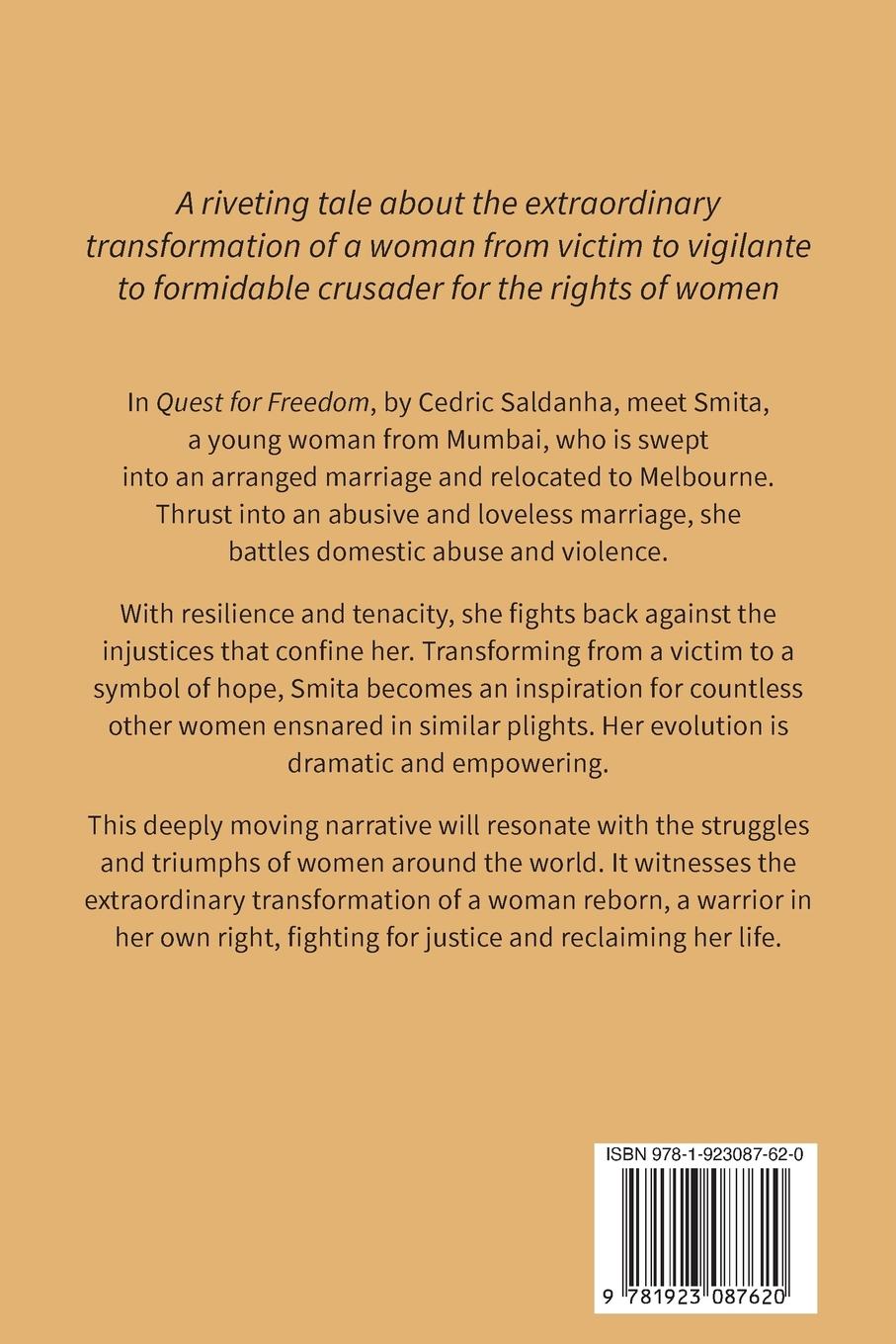 Rückseitencover Quest for Freedom