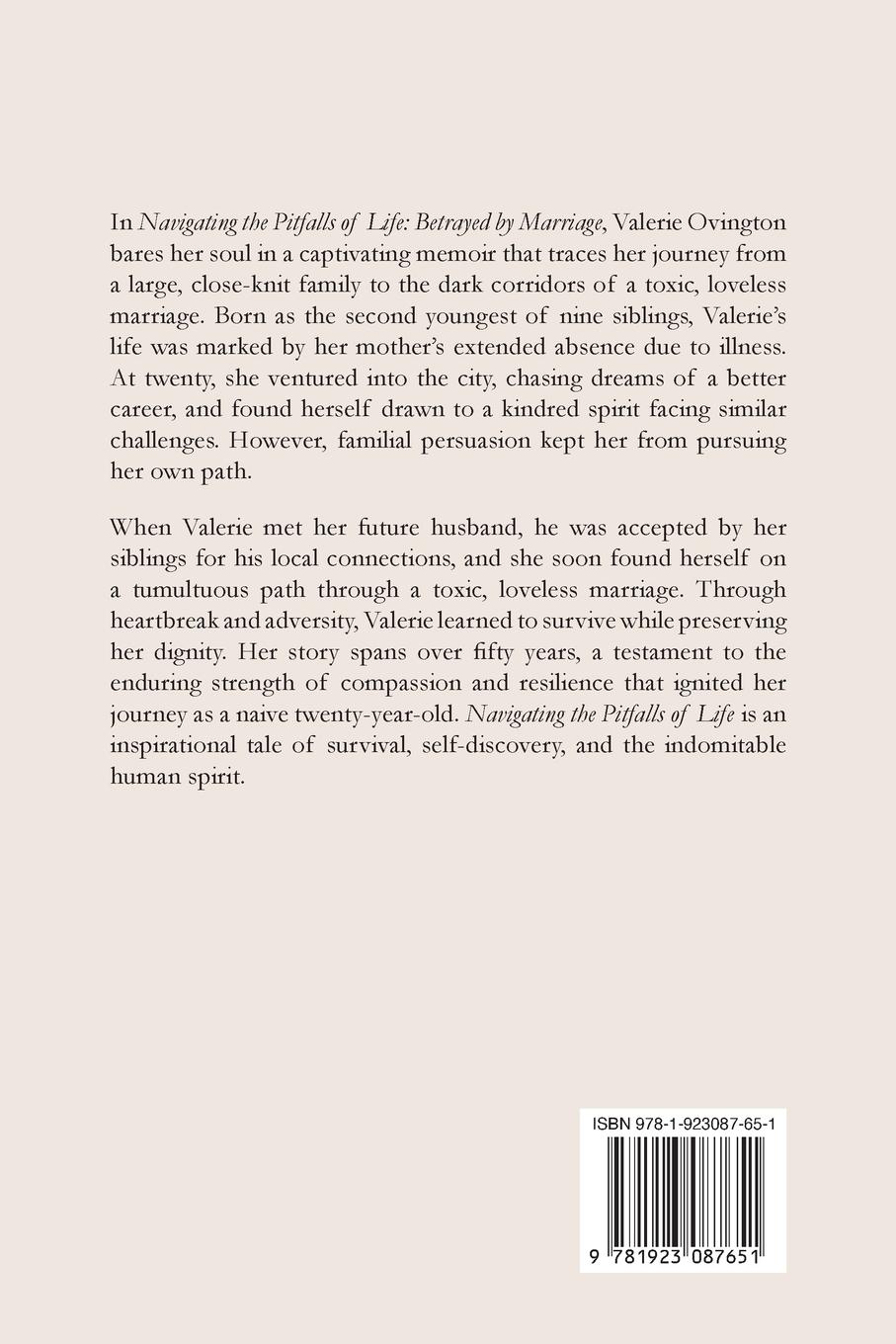 Rückseitencover Navigating the Pitfalls of Life