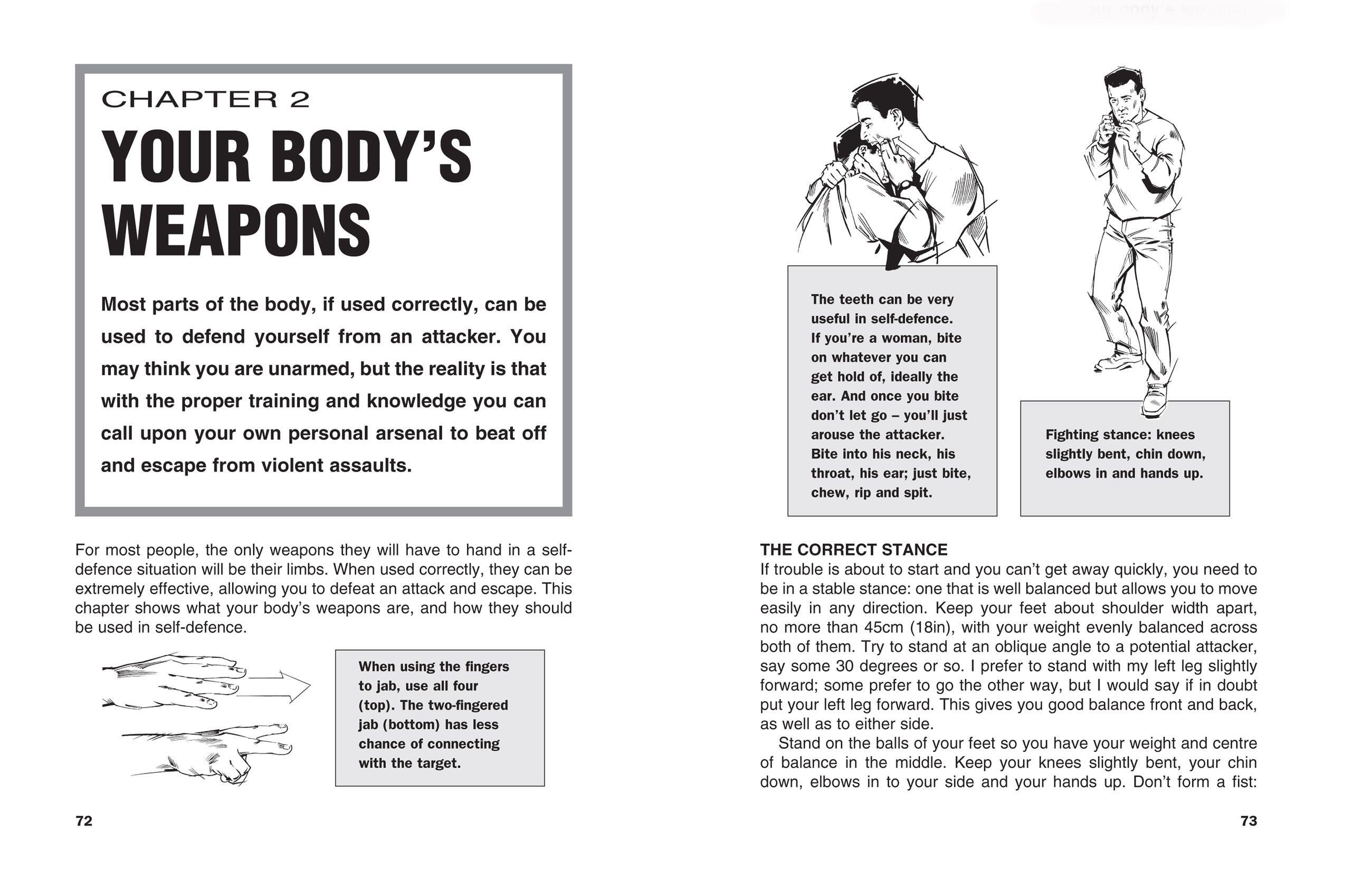 Beispielinhalt (Bild) SAS and Special Forces Self Defence