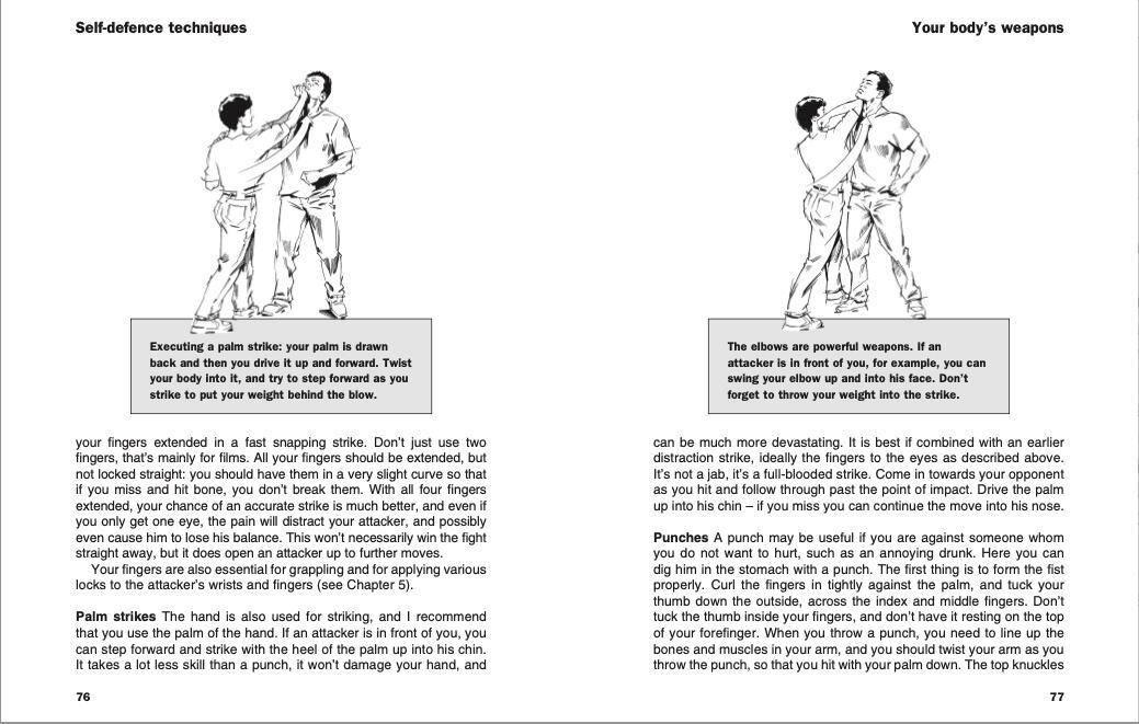 Beispielinhalt (Bild) SAS and Special Forces Self Defence