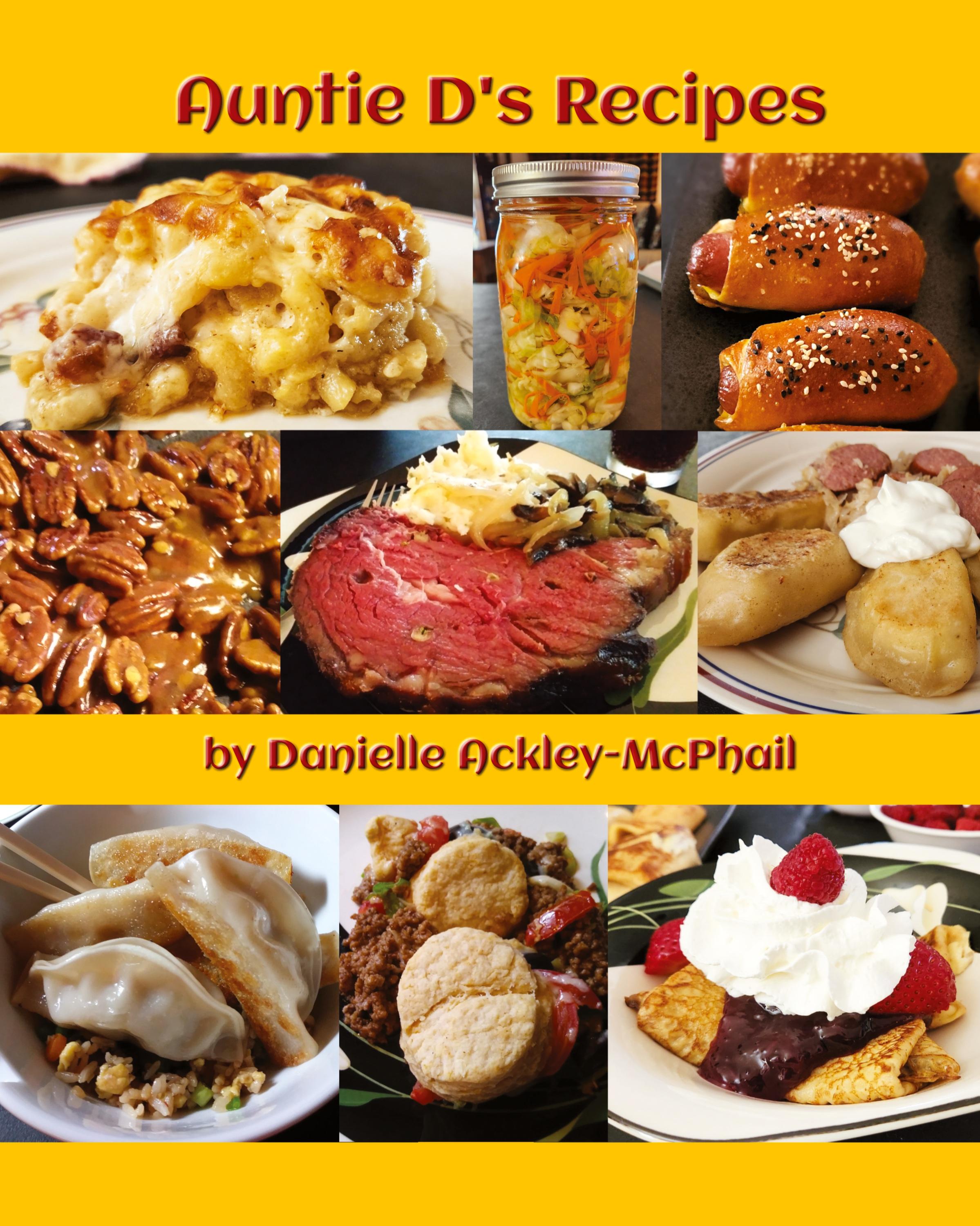 Vorderes Coverbild Auntie D's Recipes