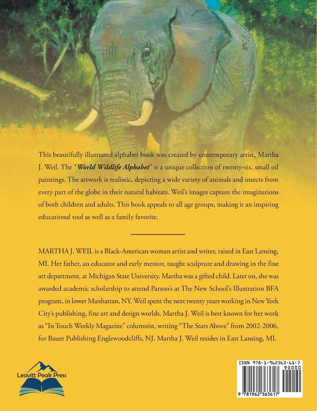 Rückseitencover Alfabeto de la Fauna Mundial