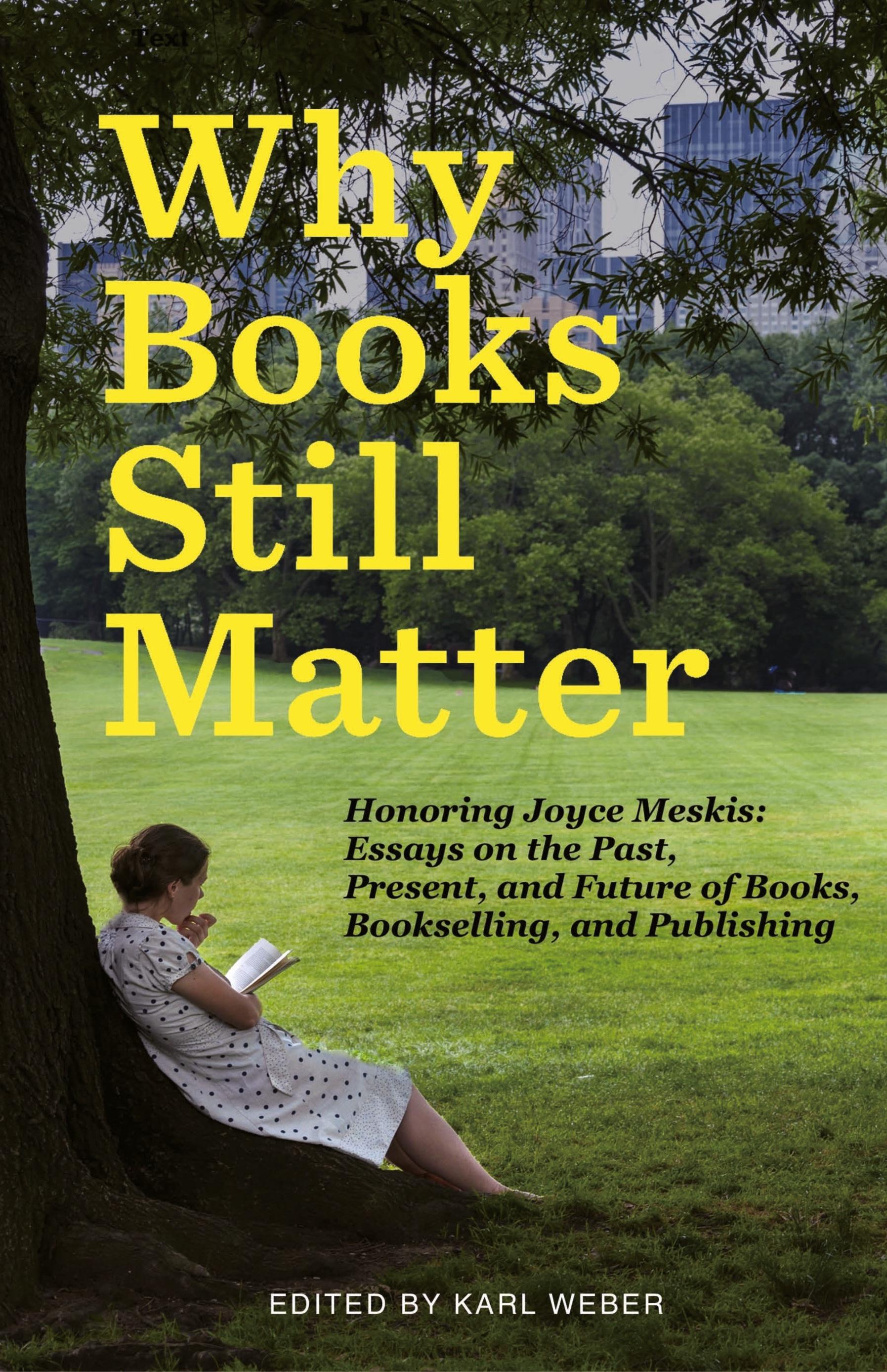 Vorderes Coverbild Why Books Still Matter