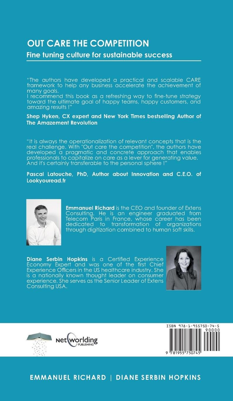 Rückseitencover OUT CARE THE COMPETITION