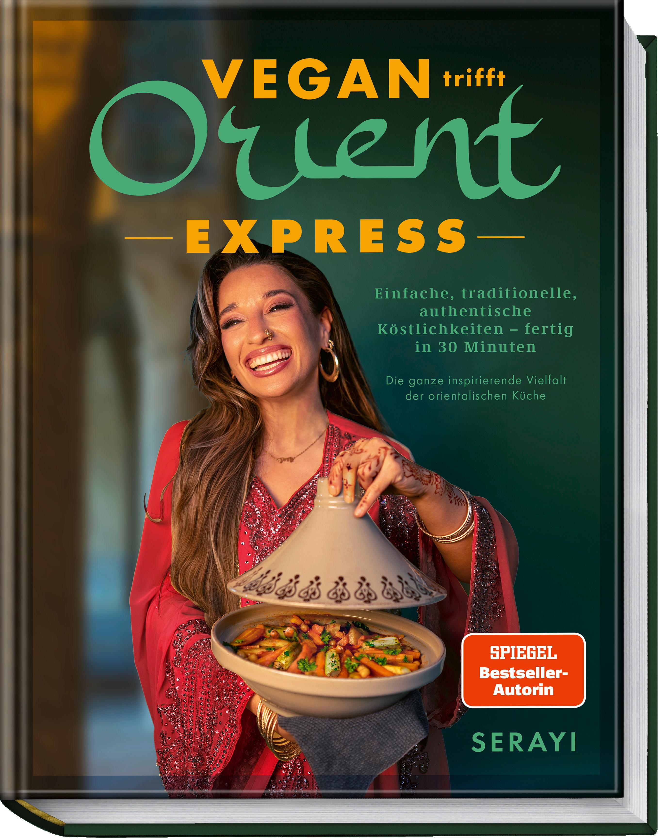 Vorderes Coverbild Vegan trifft Orient - Express