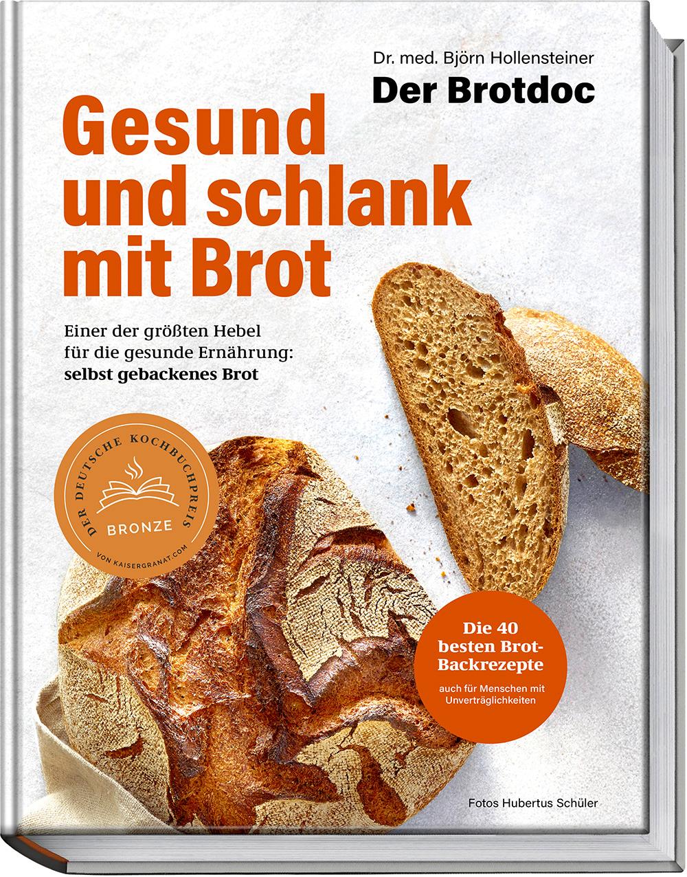 Vorderes Coverbild Gesund und schlank mit Brot