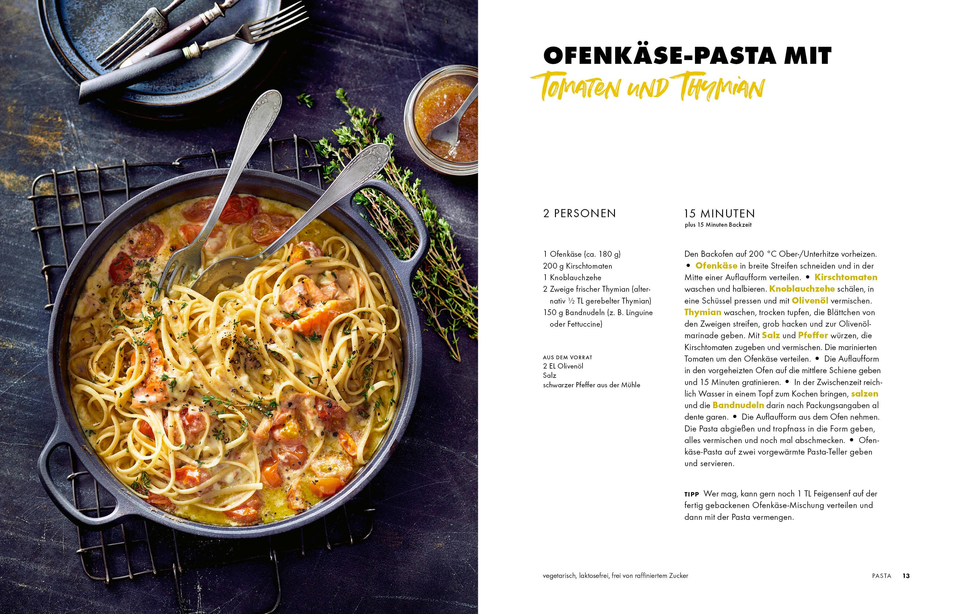 Beispielinhalt (Bild) Feierabend-Blitzrezepte - Gönn dir was!