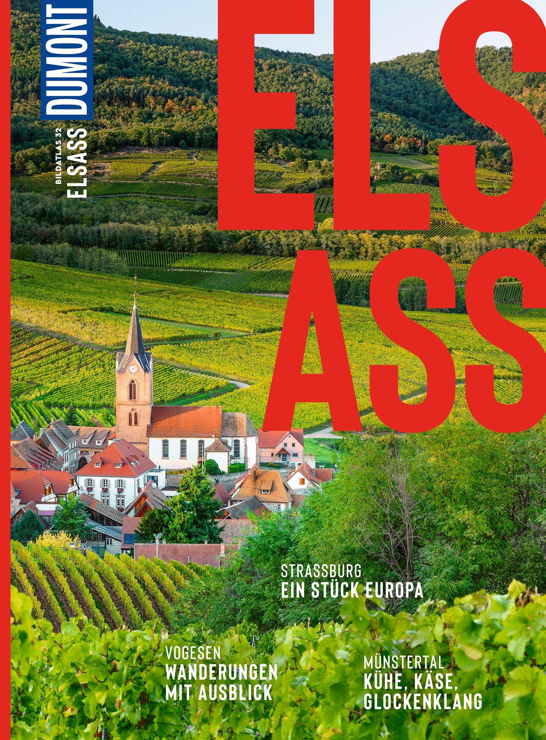 Vorderes Coverbild DUMONT Bildatlas Elsass