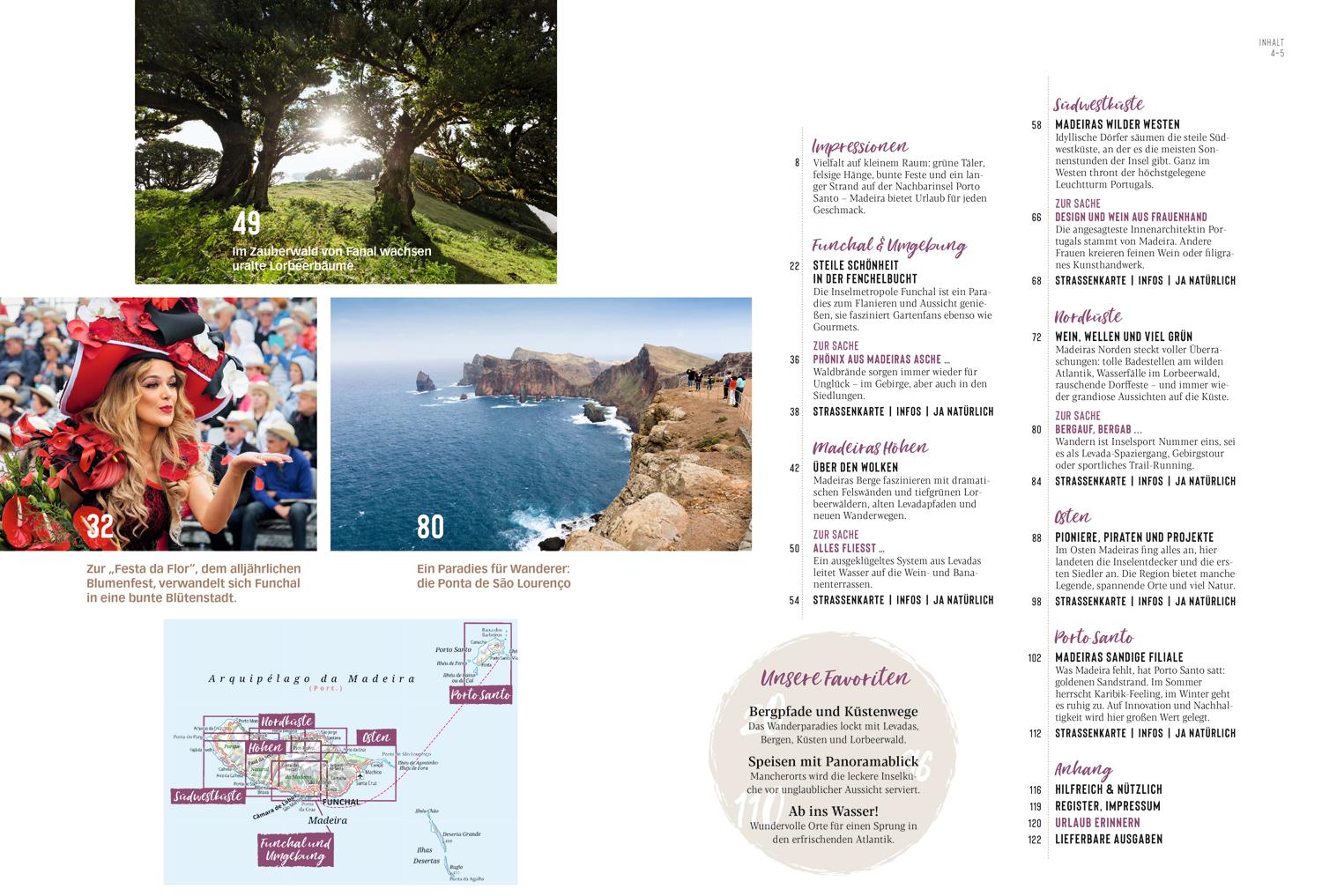 Beispielinhalt (Bild) DUMONT Bildatlas Madeira