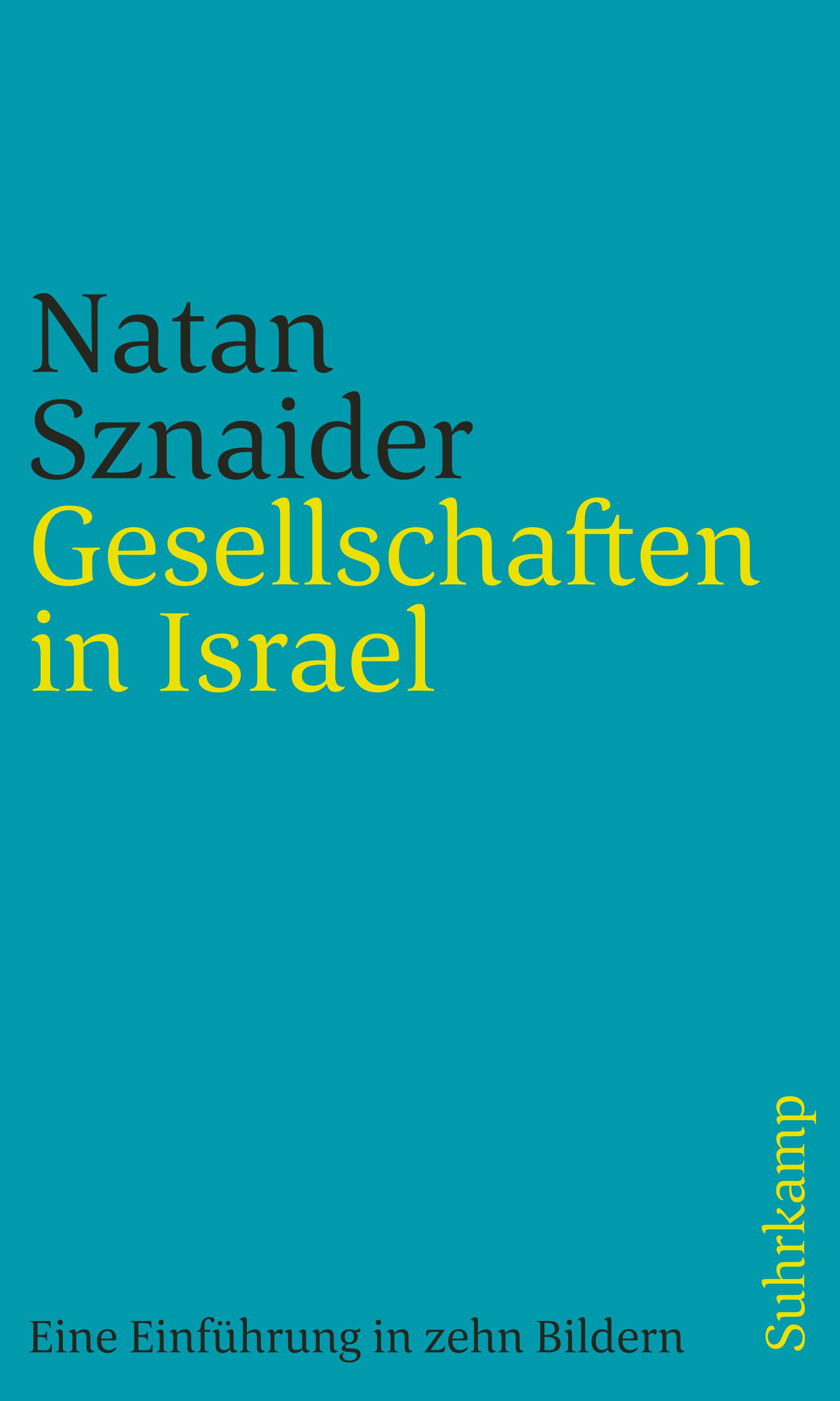 Vorderes Coverbild Gesellschaften in Israel