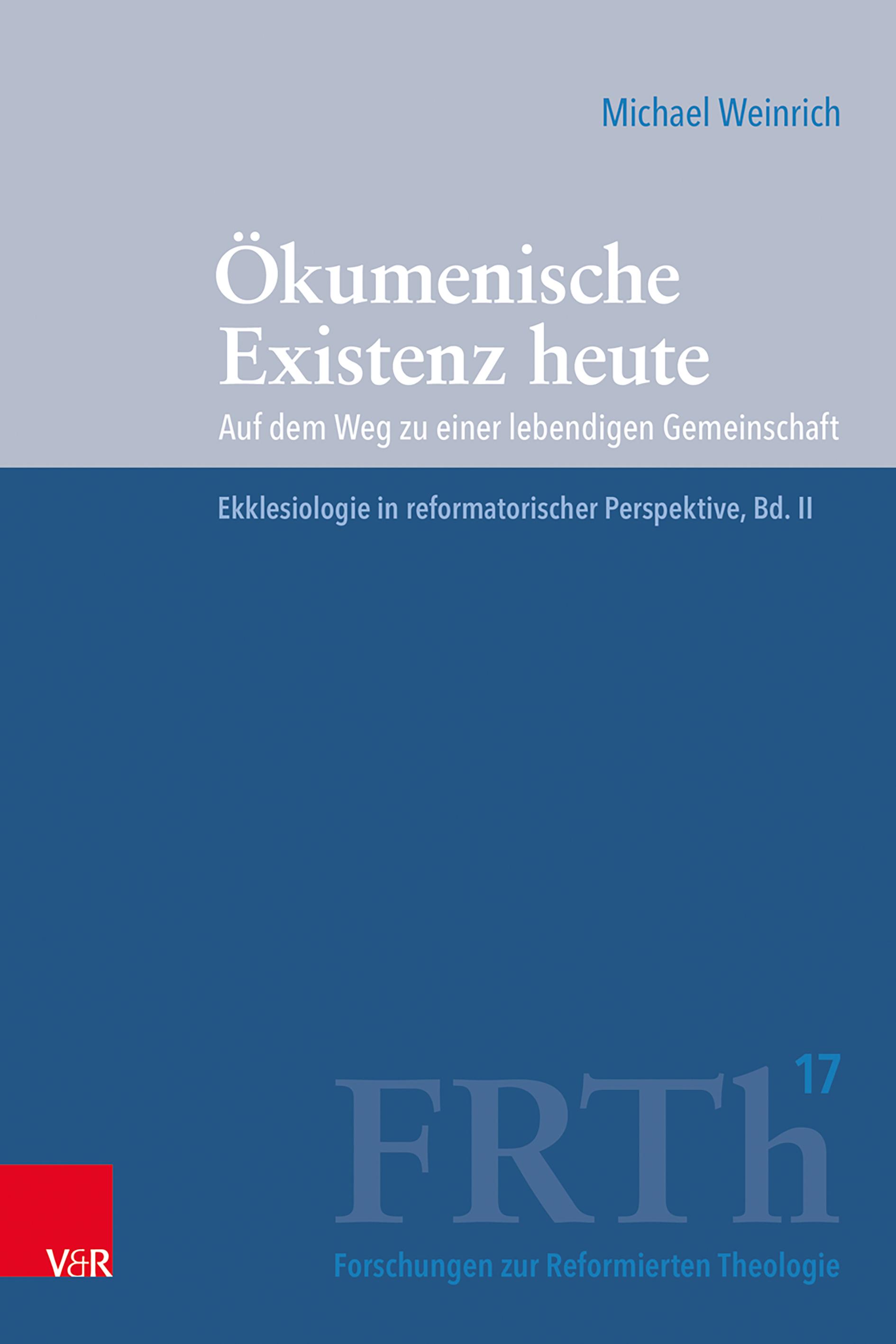 Vorderes Coverbild Ökumenische Existenz heute