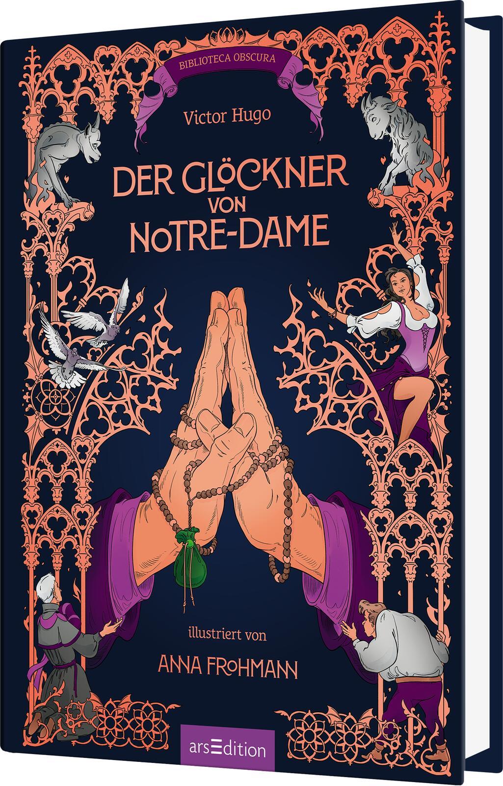 Vorderes Coverbild Biblioteca Obscura: Der Glöckner von Notre-Dame