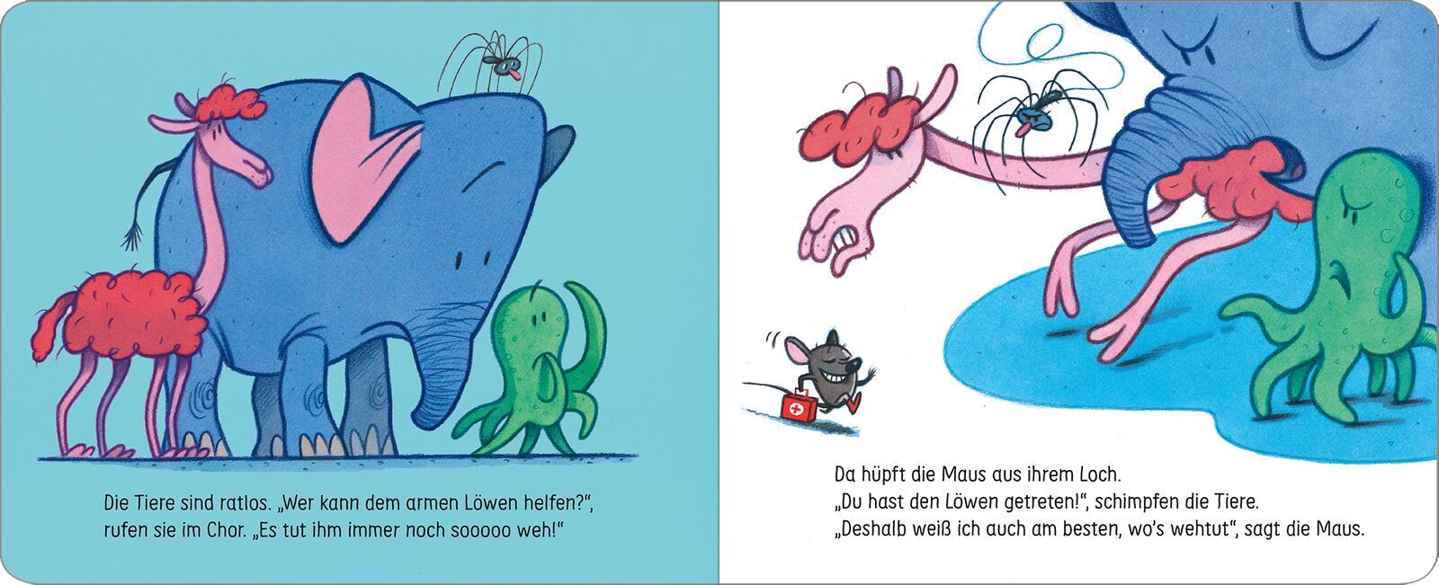 Beispielinhalt (Bild) Aua!