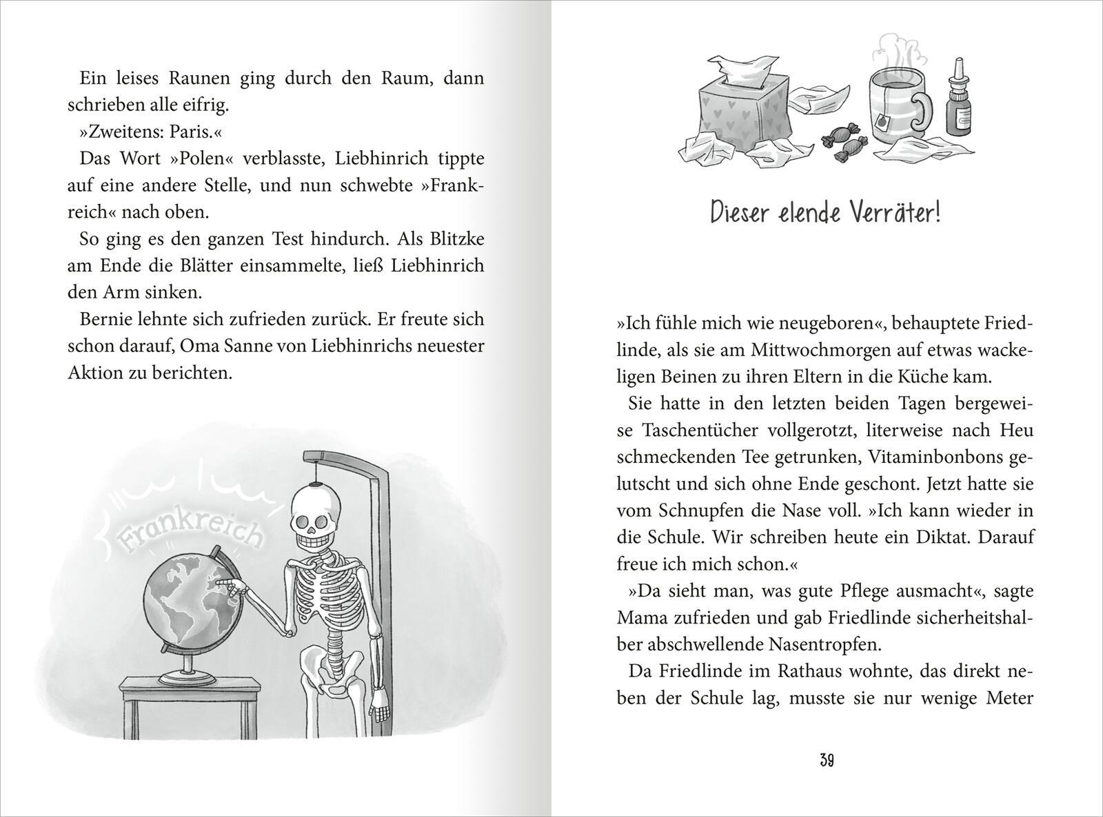 Beispielinhalt (Bild) Ein Schuljahr voller Zauberei - Freistunde statt Erdkunde (Ein Schuljahr voller Zauberei 3)