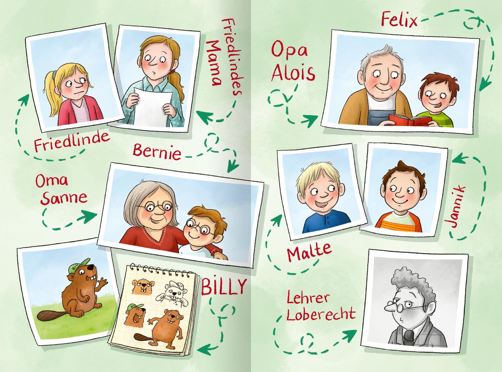 Beispielinhalt (Bild) Ein Schuljahr voller Zauberei - Freistunde statt Erdkunde (Ein Schuljahr voller Zauberei 3)