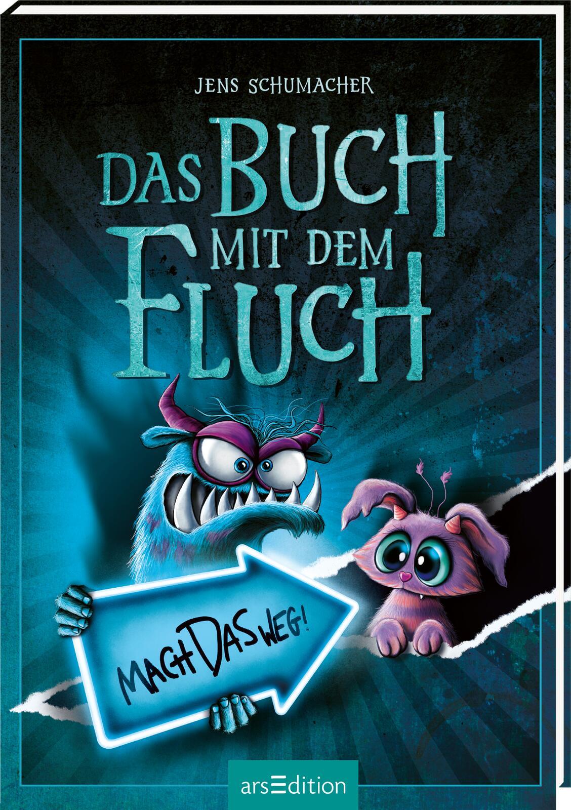 Vorderes Coverbild Das Buch mit dem Fluch - Mach das weg! (Das Buch mit dem Fluch 4)