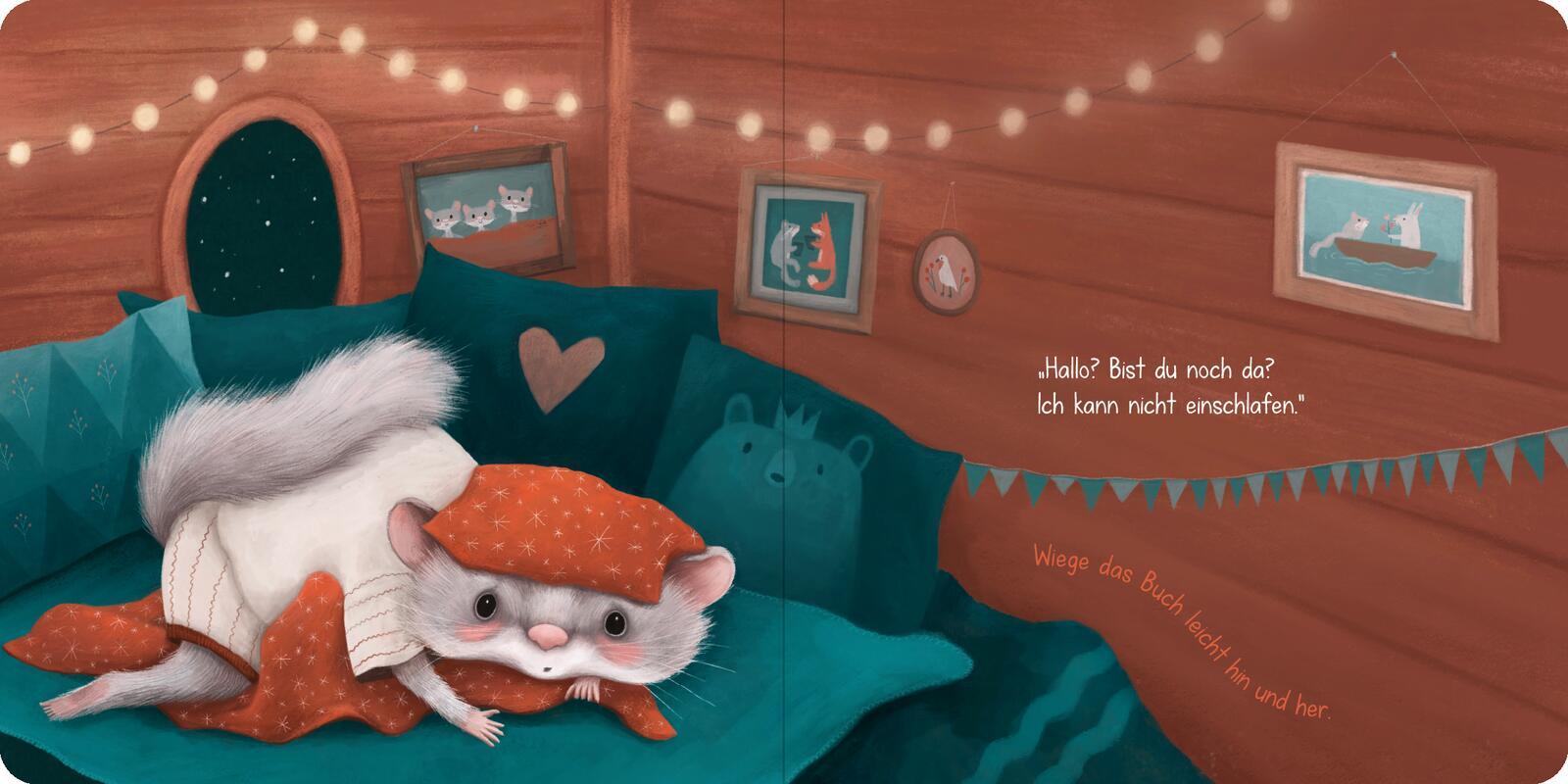 Beispielinhalt (Bild) Gute Nacht! Sei so nett und bring mich ins Bett!