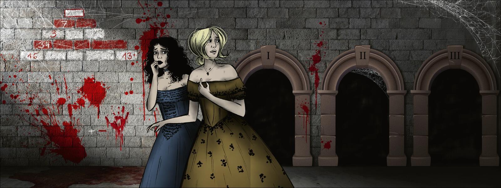 Beispielinhalt (Bild) Escape Room: Entkomme Draculas Fängen