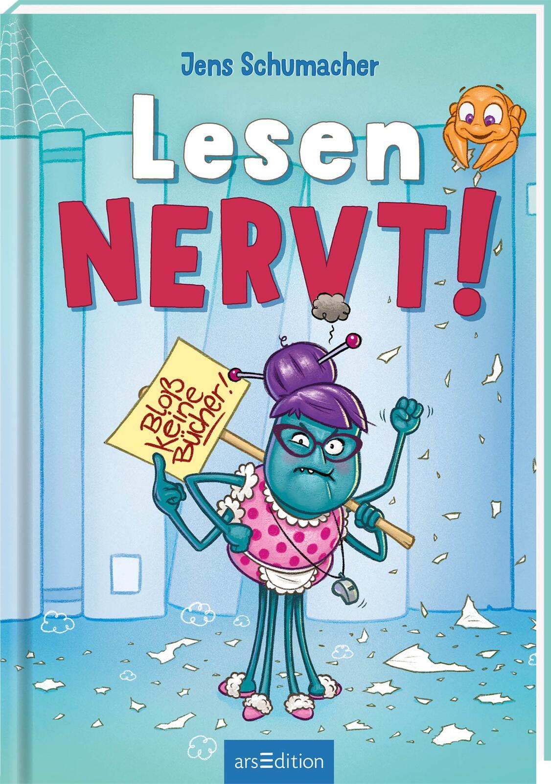 Vorderes Coverbild Lesen NERVT! - Bloß keine Bücher! (Lesen nervt! 2)
