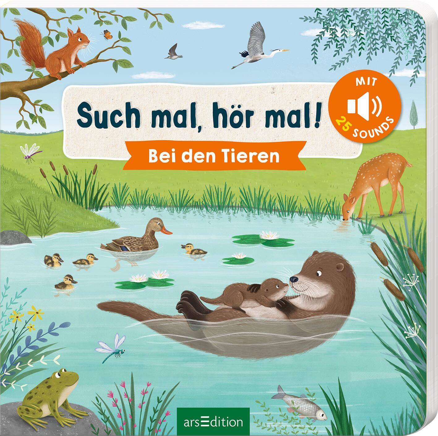 Vorderes Coverbild Such mal, hör mal! Bei den Tieren